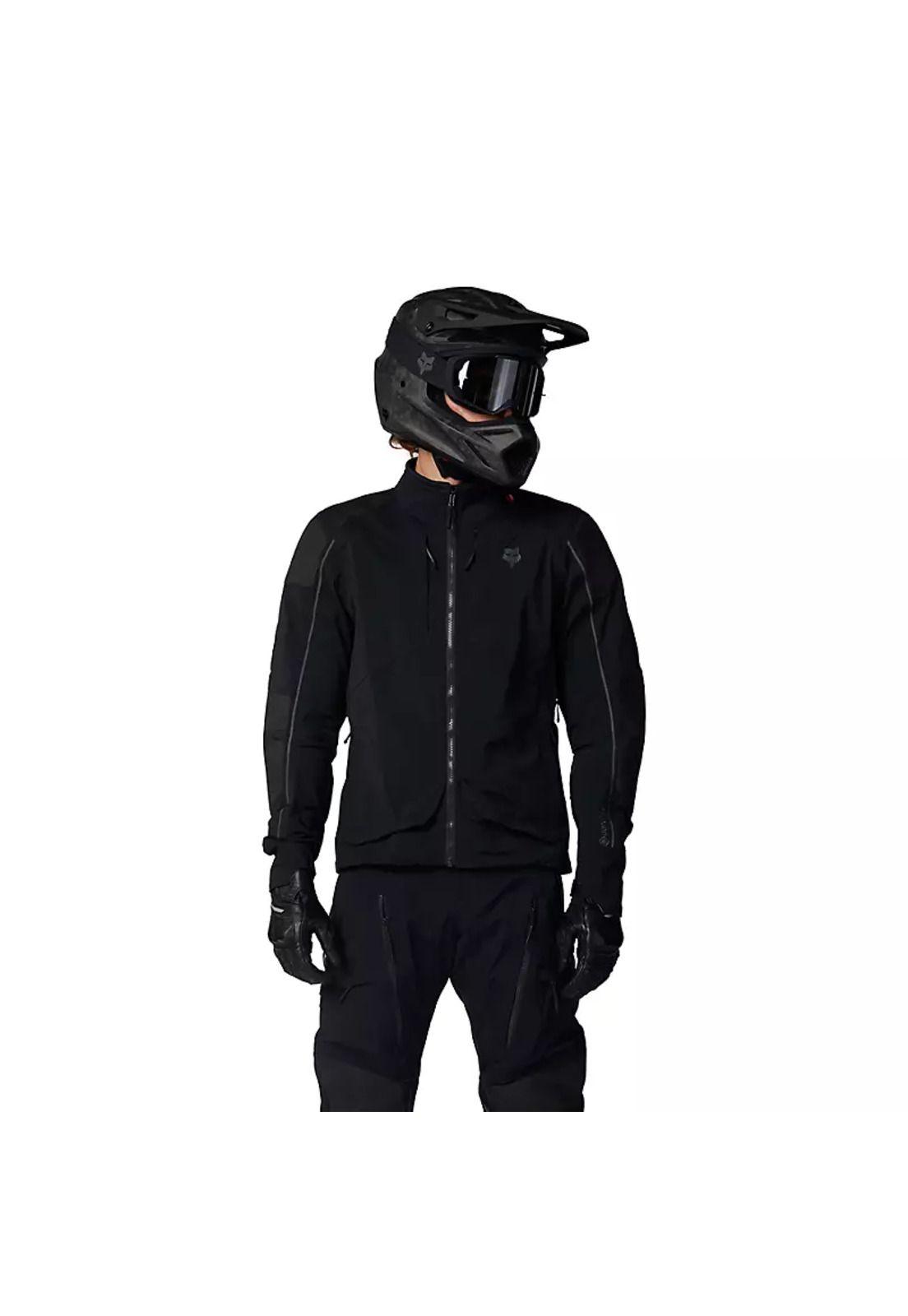 Chaqueta Moto Recon GORE-TEX ADV Impermeable Negro Fox-2