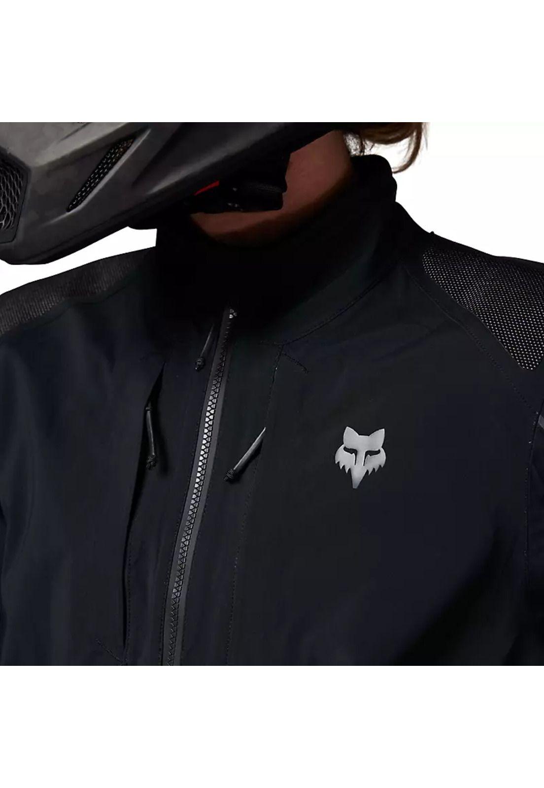 Chaqueta Moto Recon GORE-TEX ADV Impermeable Negro Fox-4