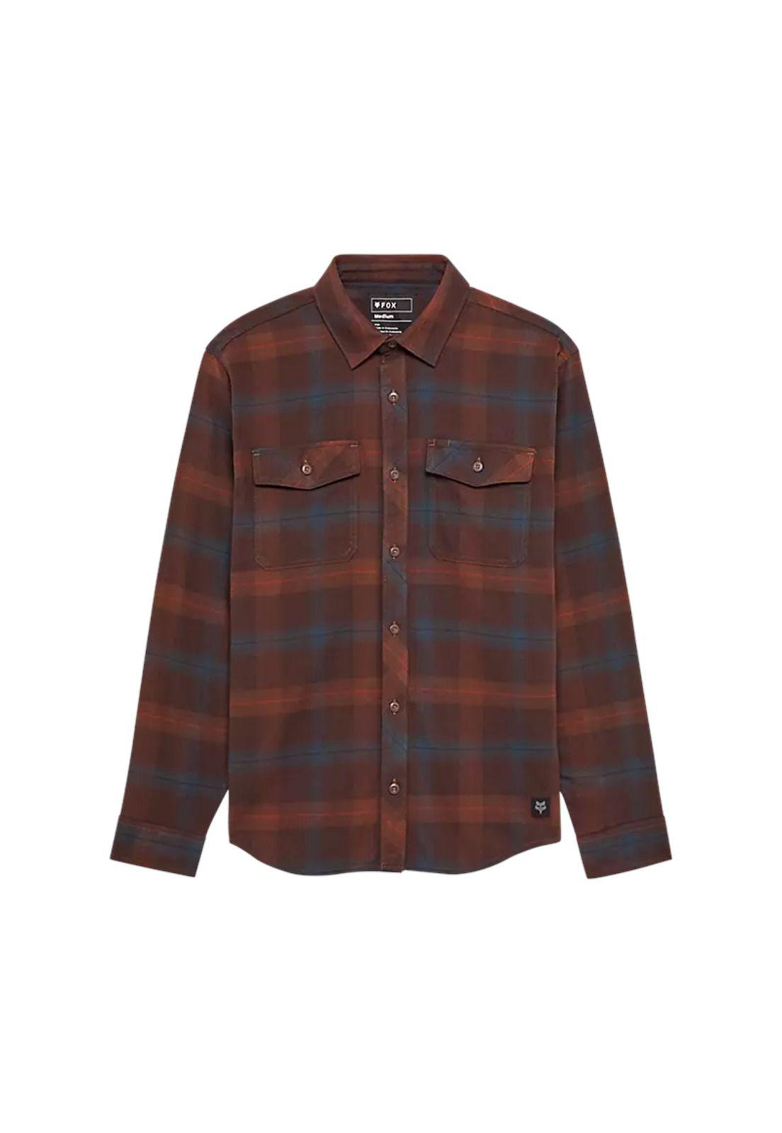 Camisa Lifestyle Survivalist Core Café Fox-0