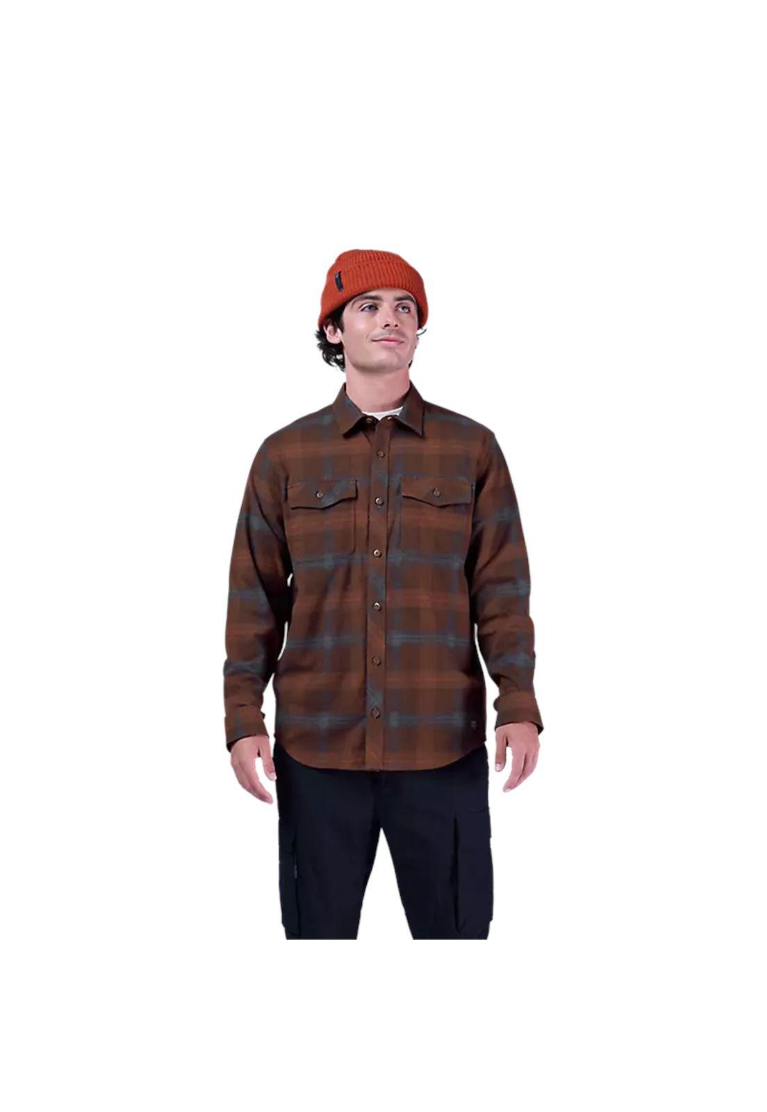 Camisa Lifestyle Survivalist Core Café Fox-1