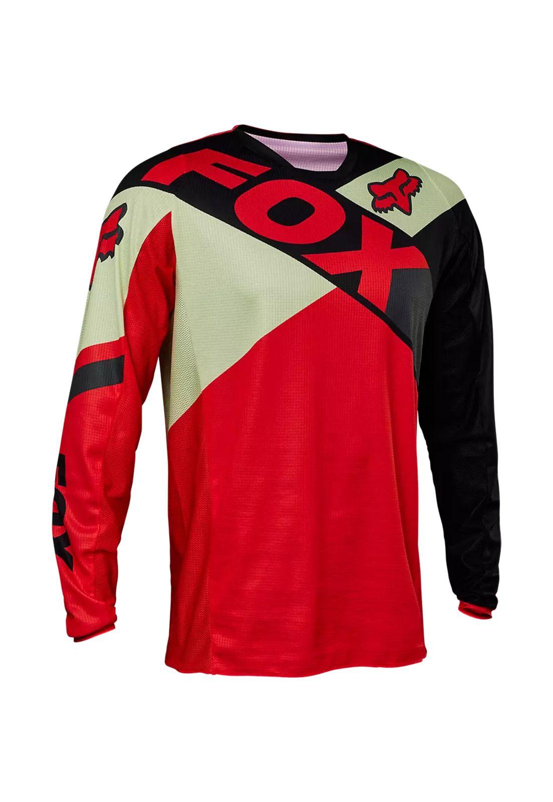 Polera Moto 180 Xpozr Rojo Fox-0
