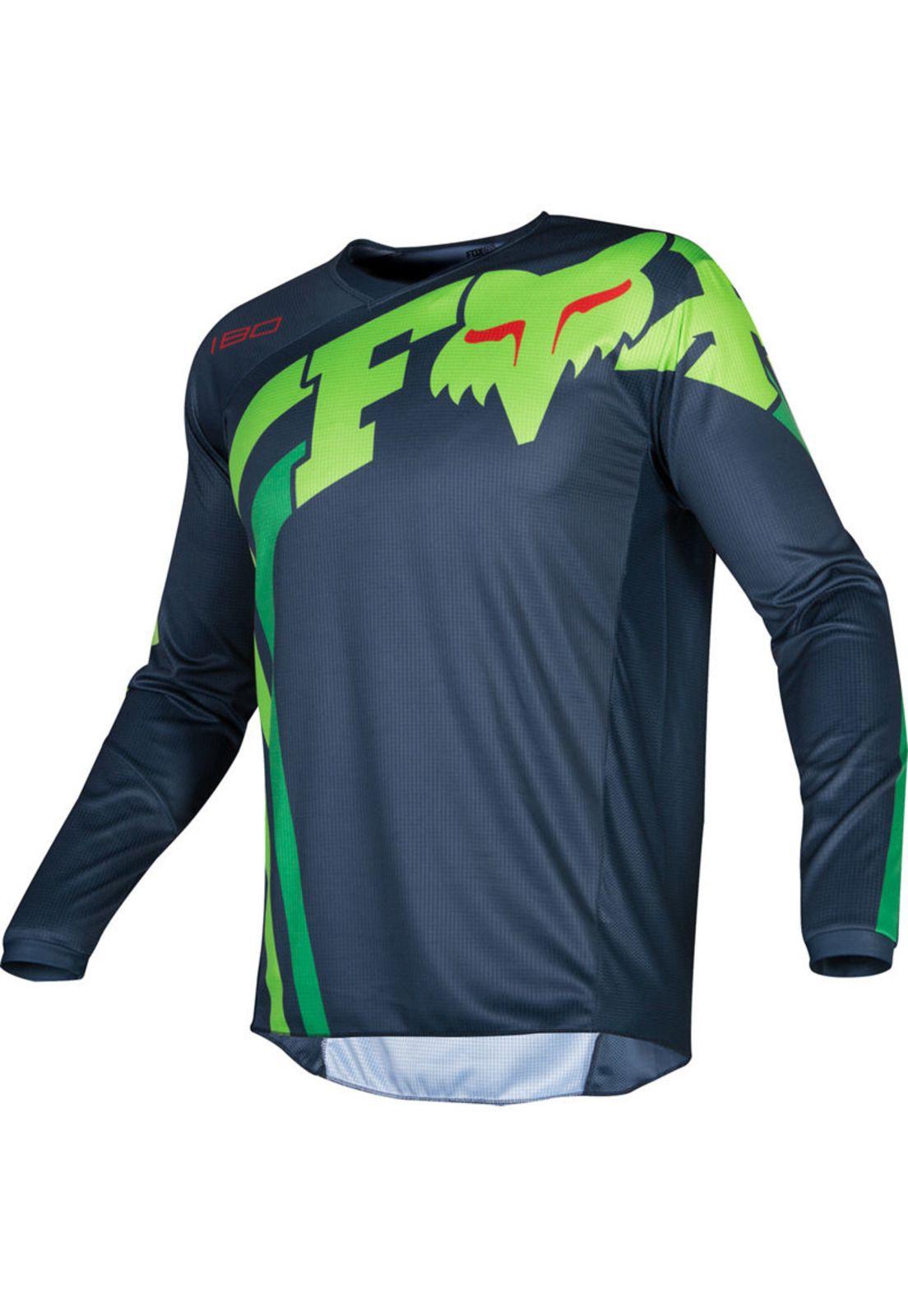 Polera Moto 180 Cota Azul Fox-0