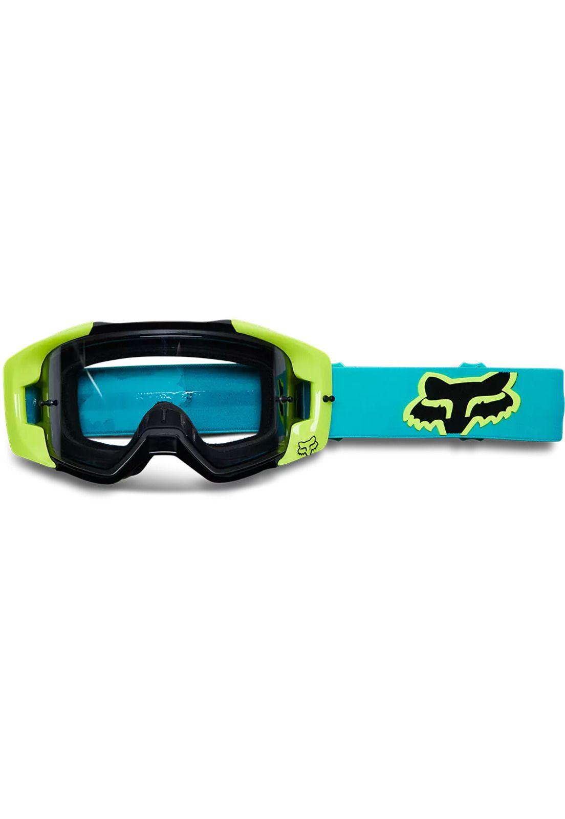 Antiparra Moto Vue Stray Celeste/Amarillo Fox-0