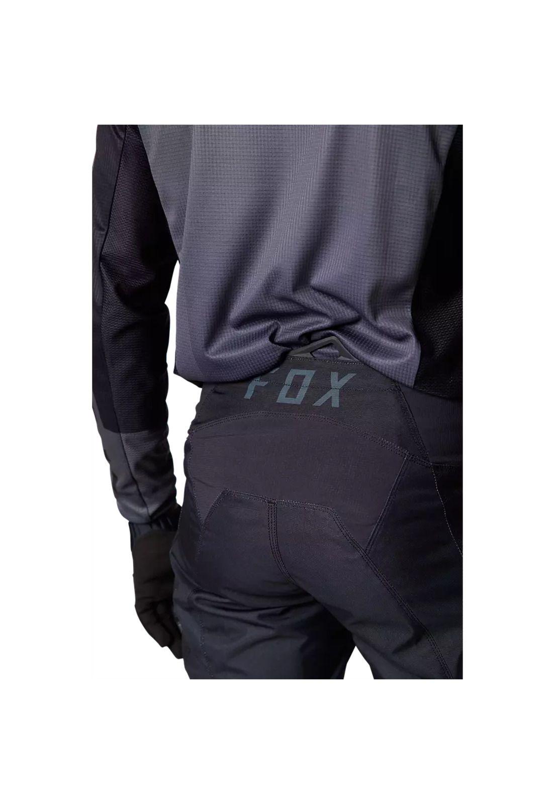 Pantalon Moto 180 Leed Gris/Negro Fox-4