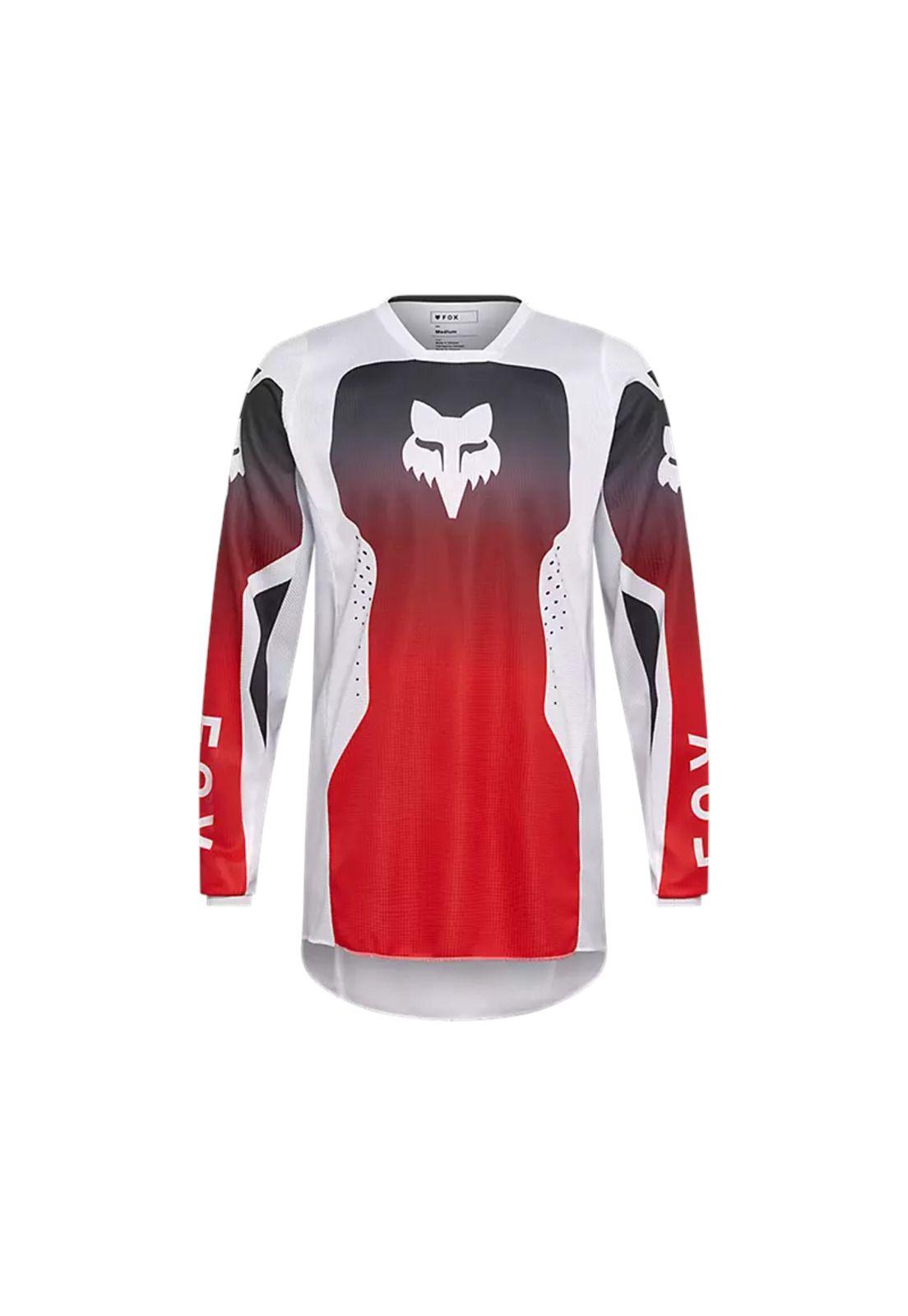 Polera Moto 180 Shield Rojo Fox-0