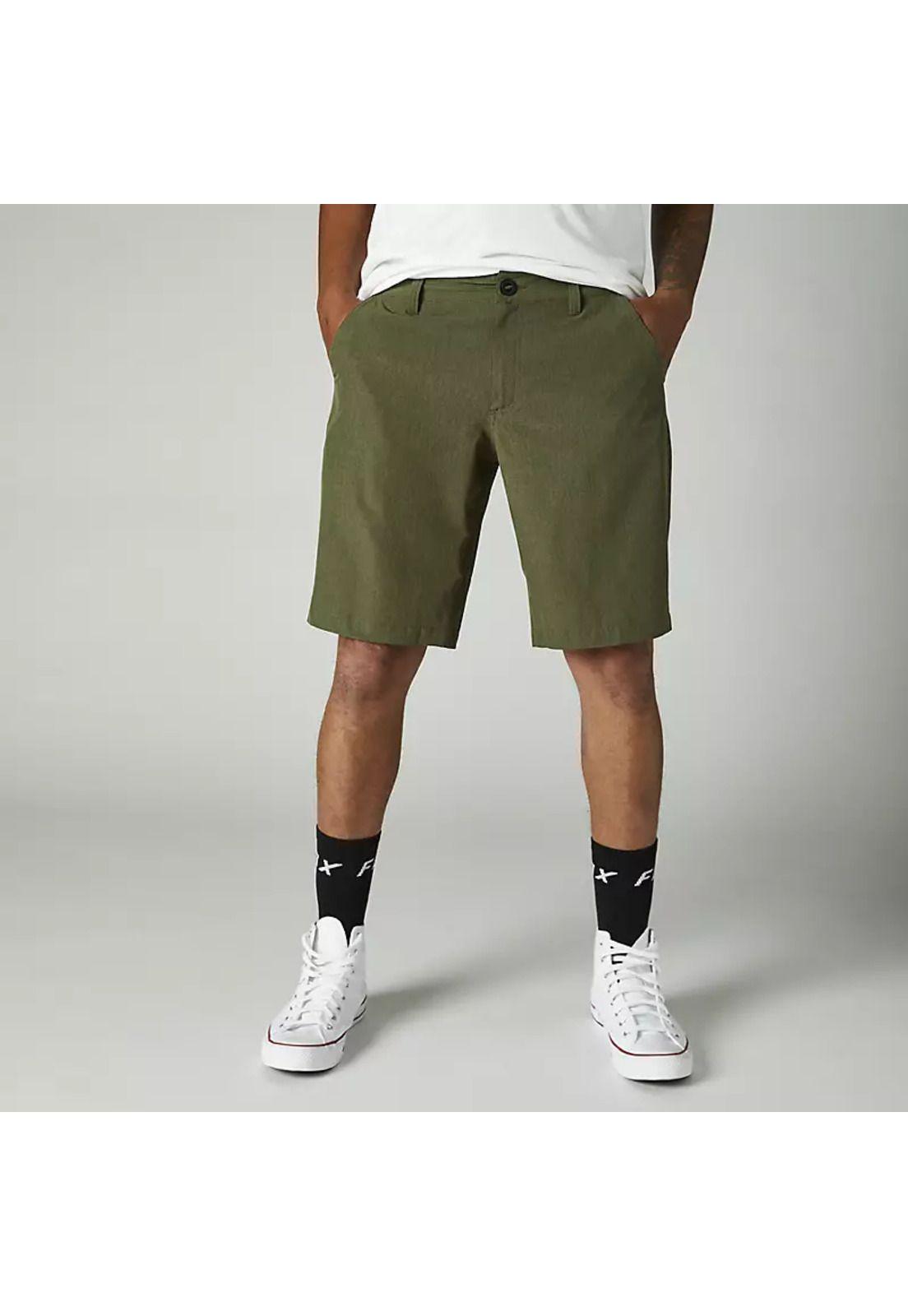 Short Lifestyle Essex Tech Stretch Verde Fox-4