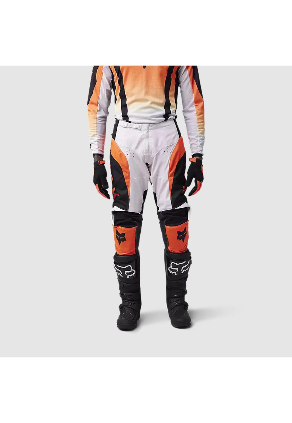 Pantalon Moto 180 Lean Naranjo Fox-2