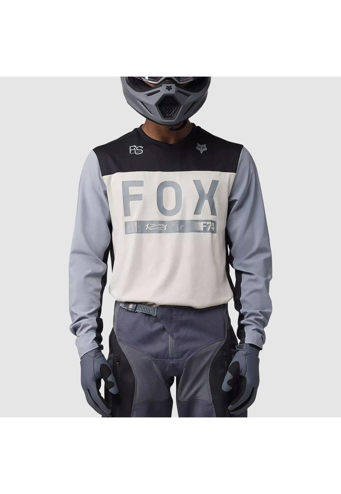 Polera Moto Ranger Off-Road Azul Fox-2
