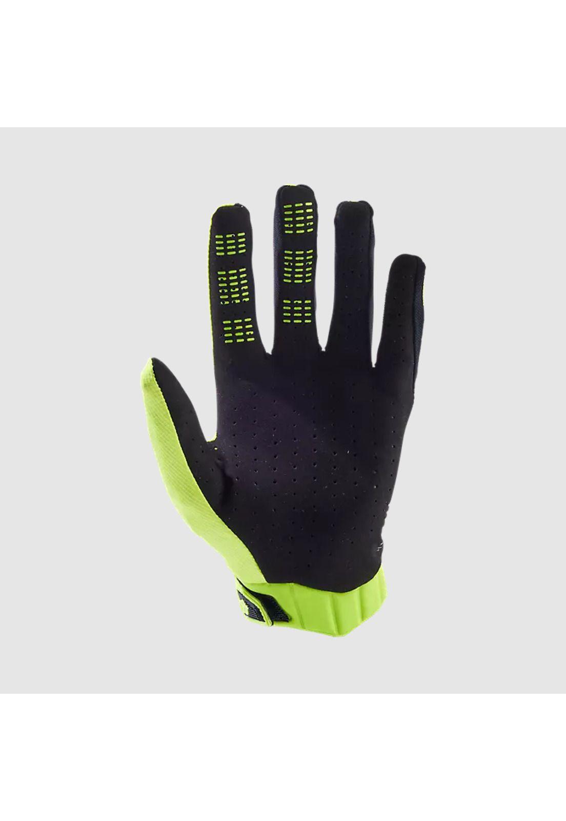 Guantes Moto Flexair Amarillo/Negro Fox-1