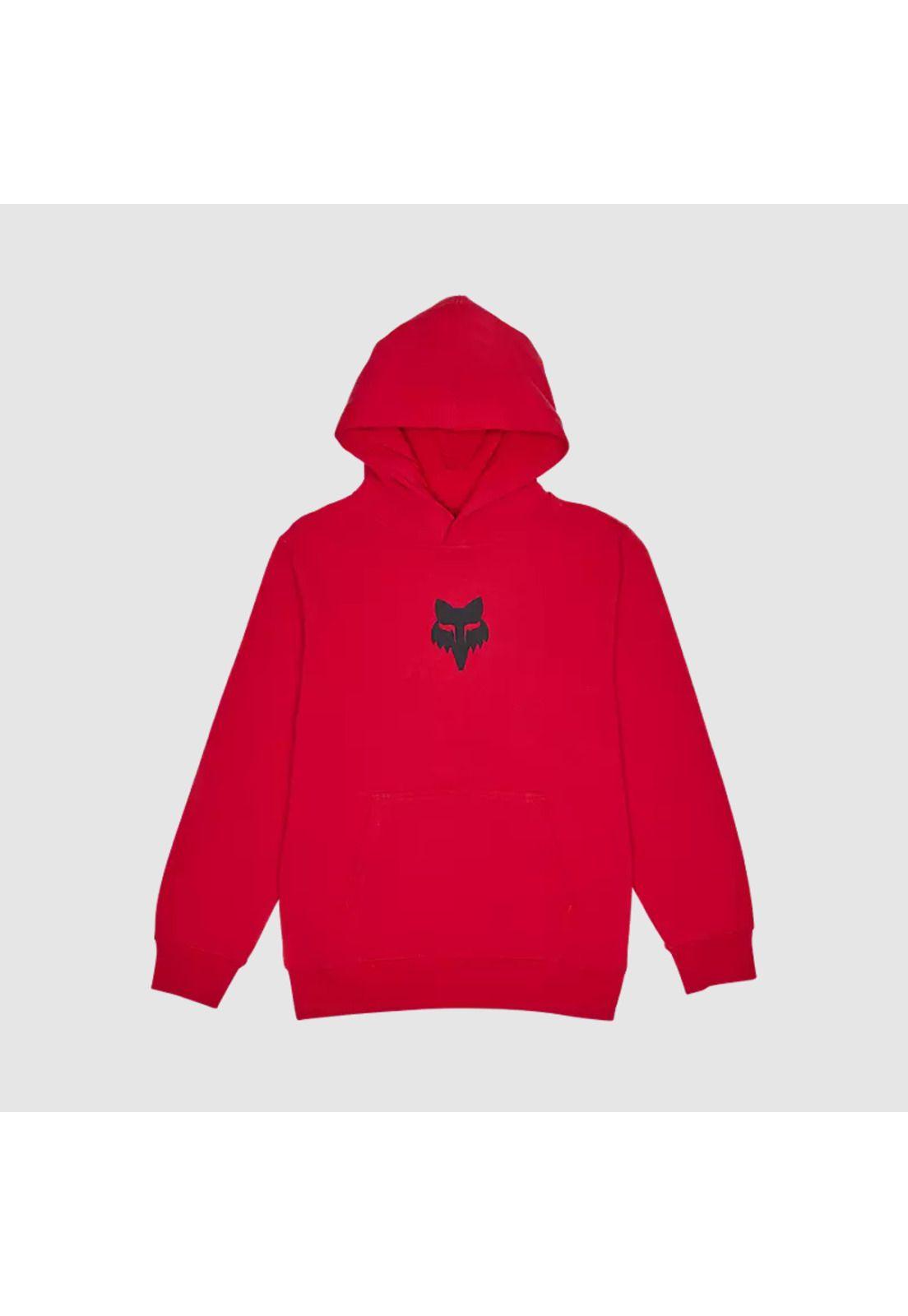 Poleron Lifestyle Niño Canguro Legacy Rojo Fox-0