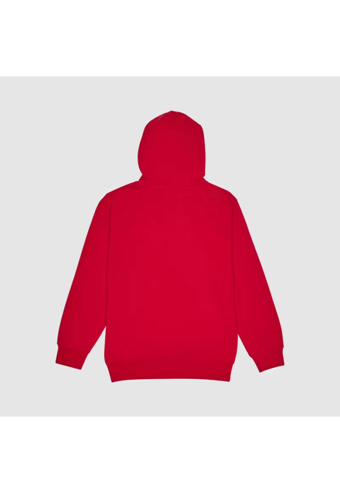 Poleron Lifestyle Niño Canguro Legacy Rojo Fox-1