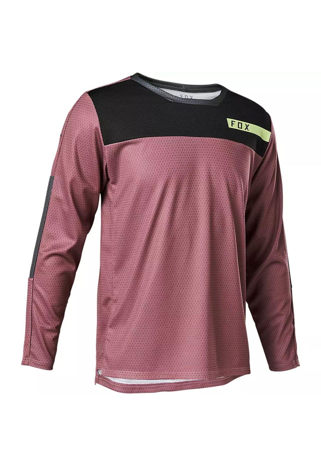 Polera Bicicleta Niño Defend Moth Morado Fox-0