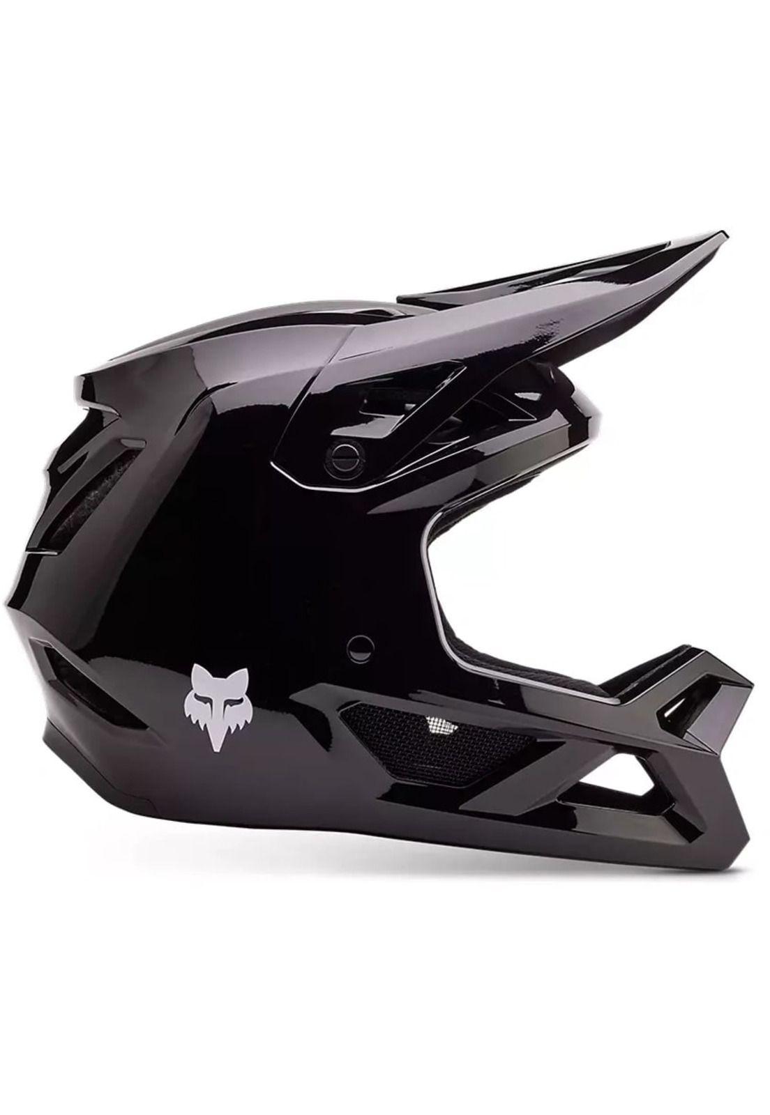 Casco Bicicleta Rampage Pro Carbon Kustom Negro Fox-0