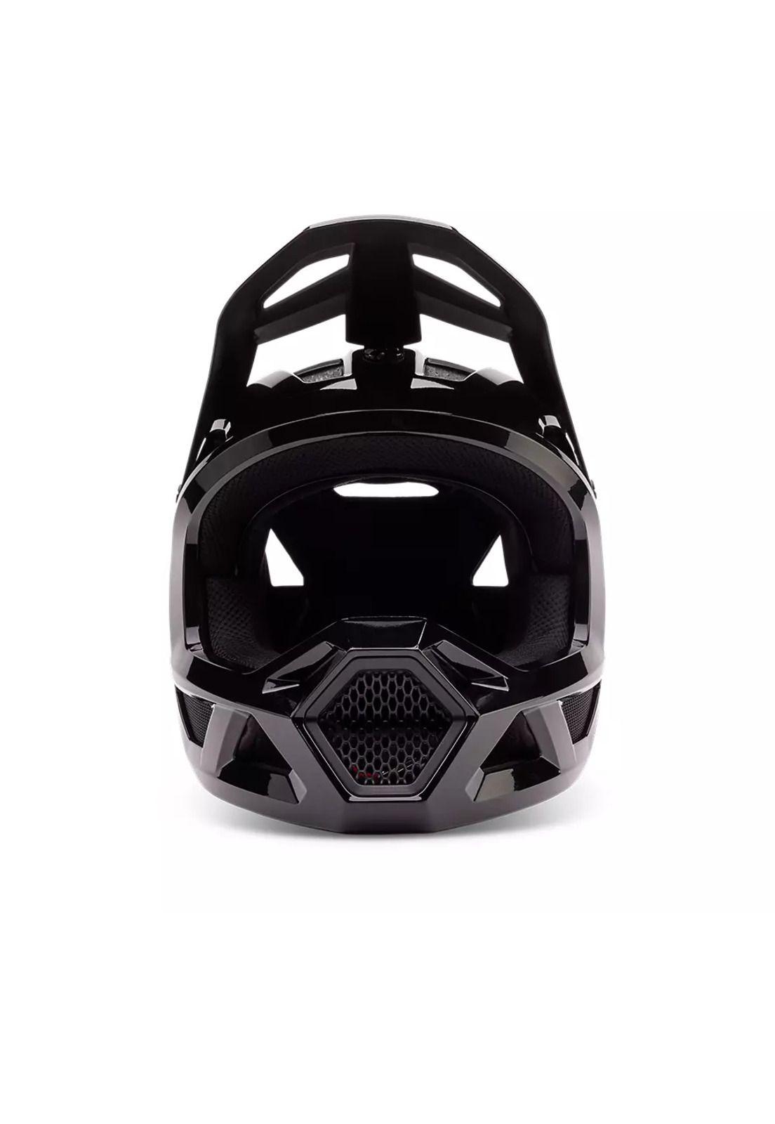 Casco Bicicleta Rampage Pro Carbon Kustom Negro Fox-1