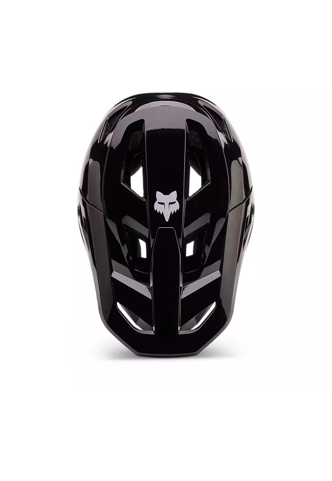 Casco Bicicleta Rampage Pro Carbon Kustom Negro Fox-2