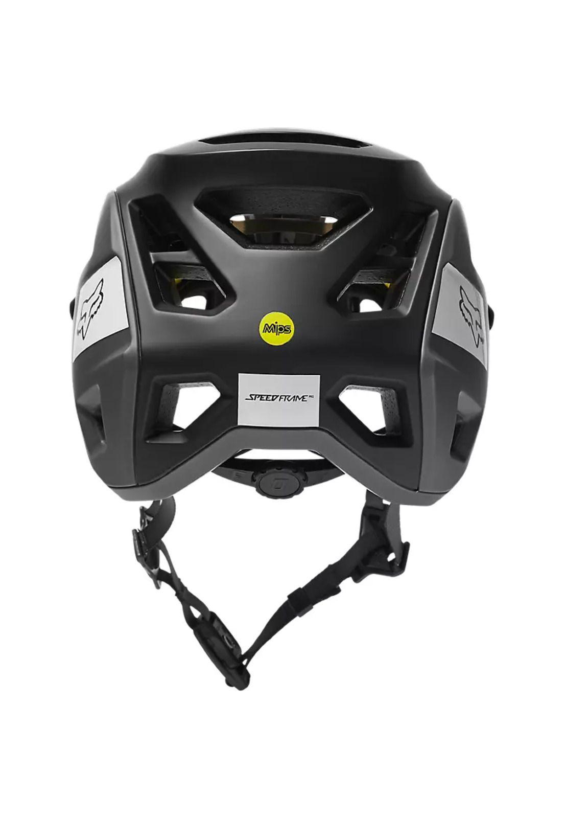 Casco Bicicleta Speedframe Pro Blocked Negro Fox-3