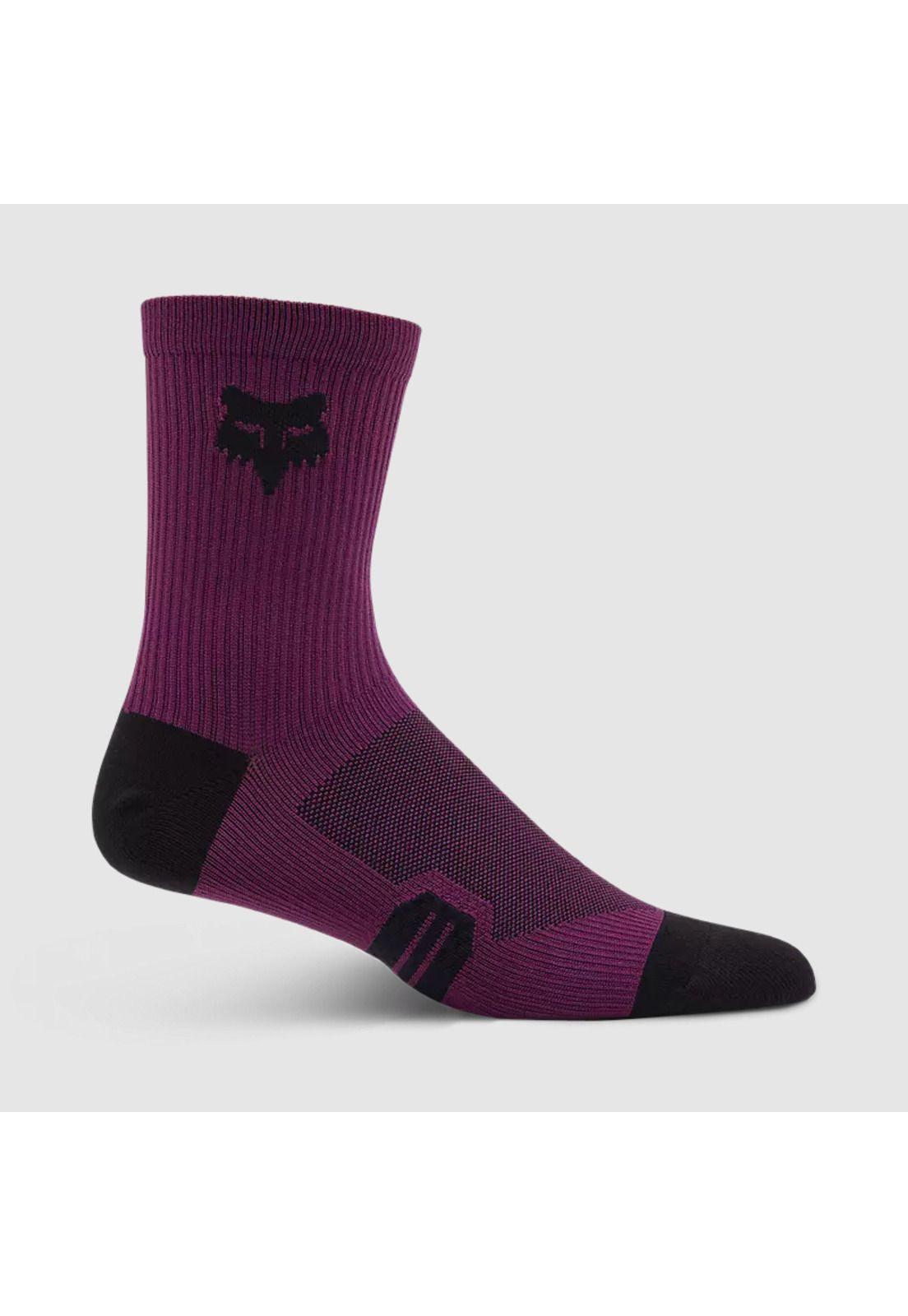 Calcetines Bicicleta Ranger 6" Morado Fox-1