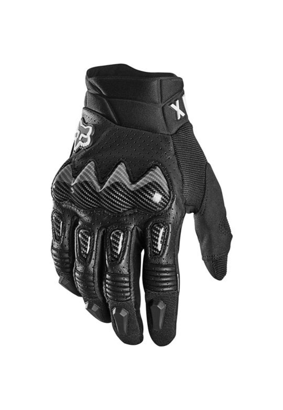 Guantes Moto Bomber Negro Fox-0