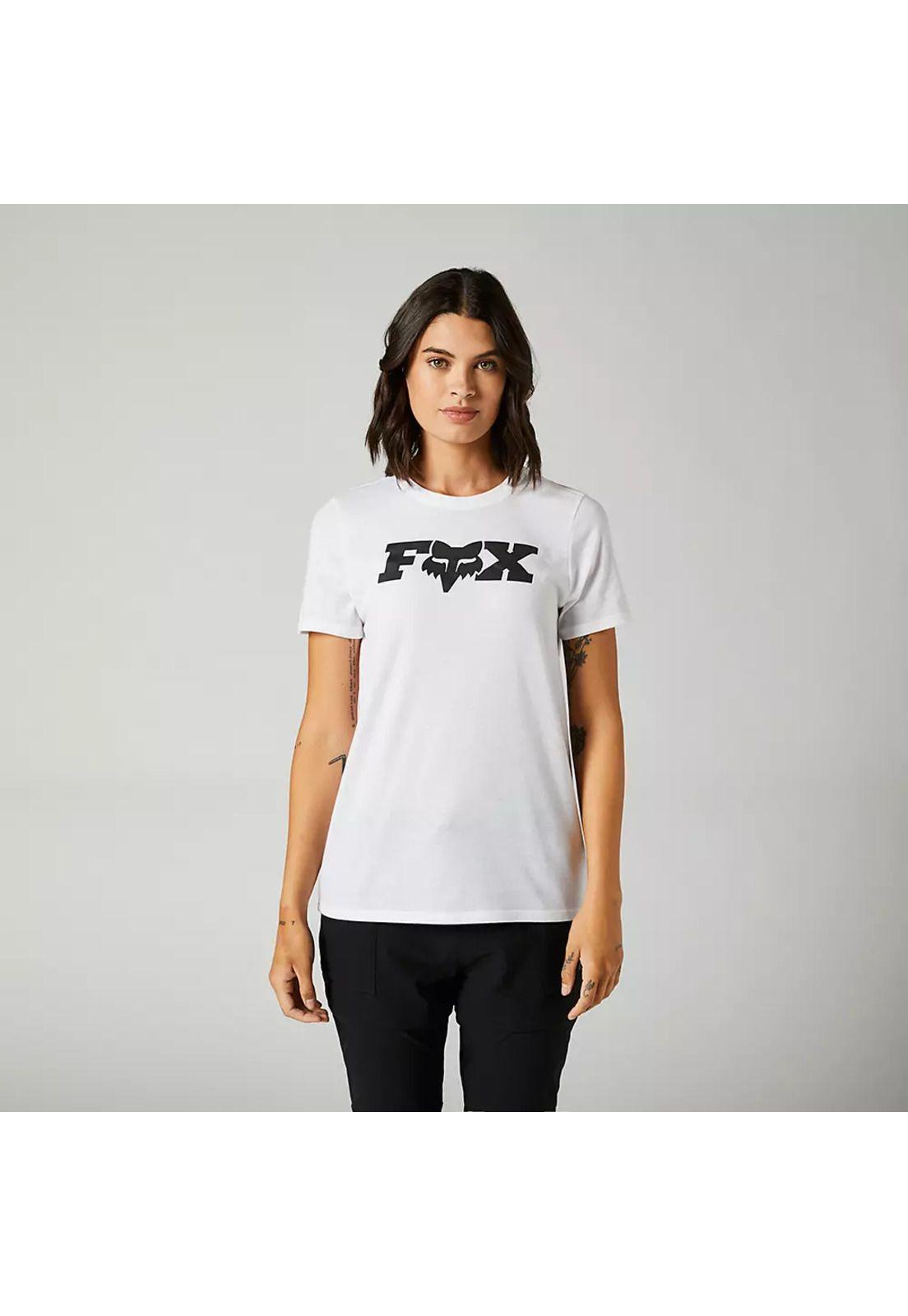 Polera Lifestyle Mujer Bracer Blanco Fox-0