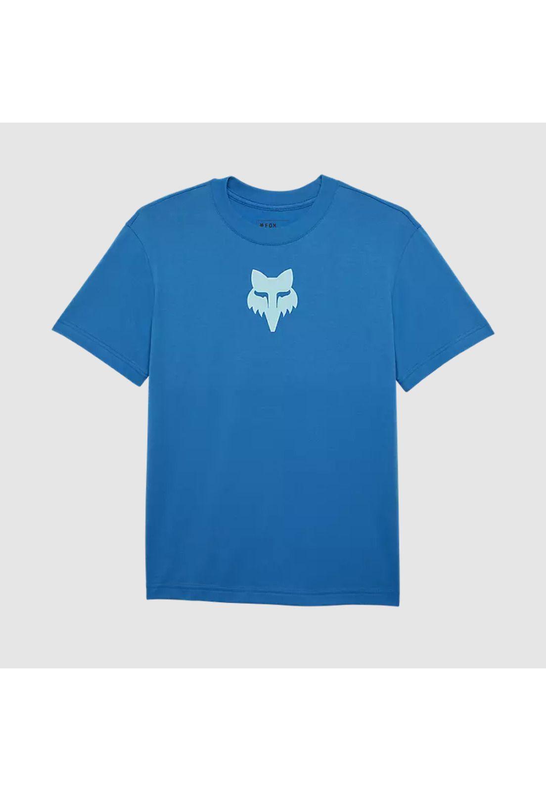 Polera Lifestyle Mujer Head Azul Fox-0