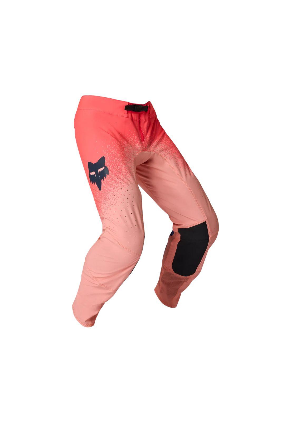 Pantalon Moto Flexair Vision LE Rosado Fox-0