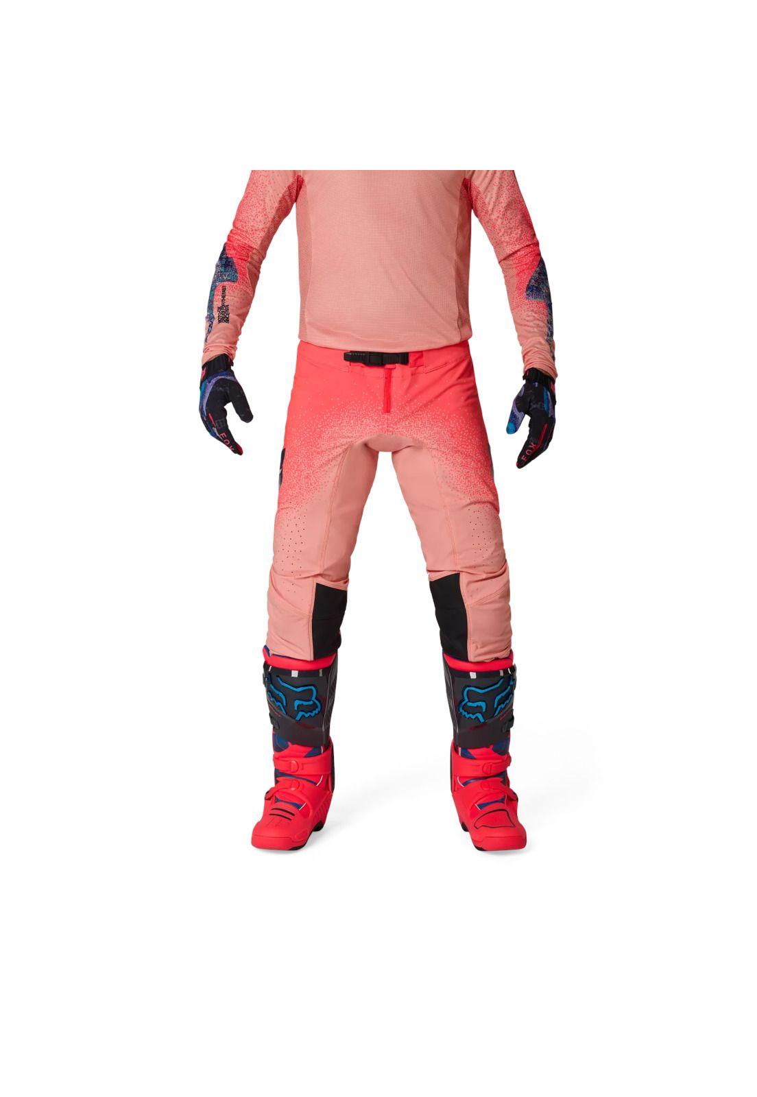 Pantalon Moto Flexair Vision LE Rosado Fox-2