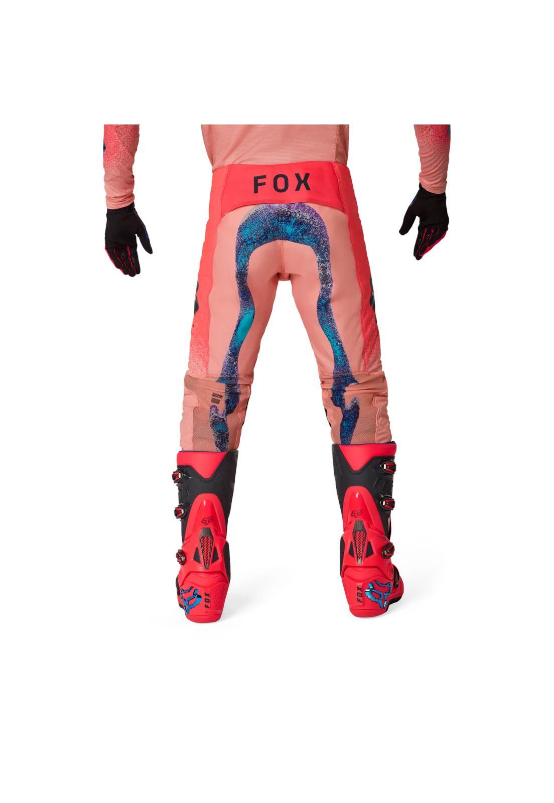 Pantalon Moto Flexair Vision LE Rosado Fox-3