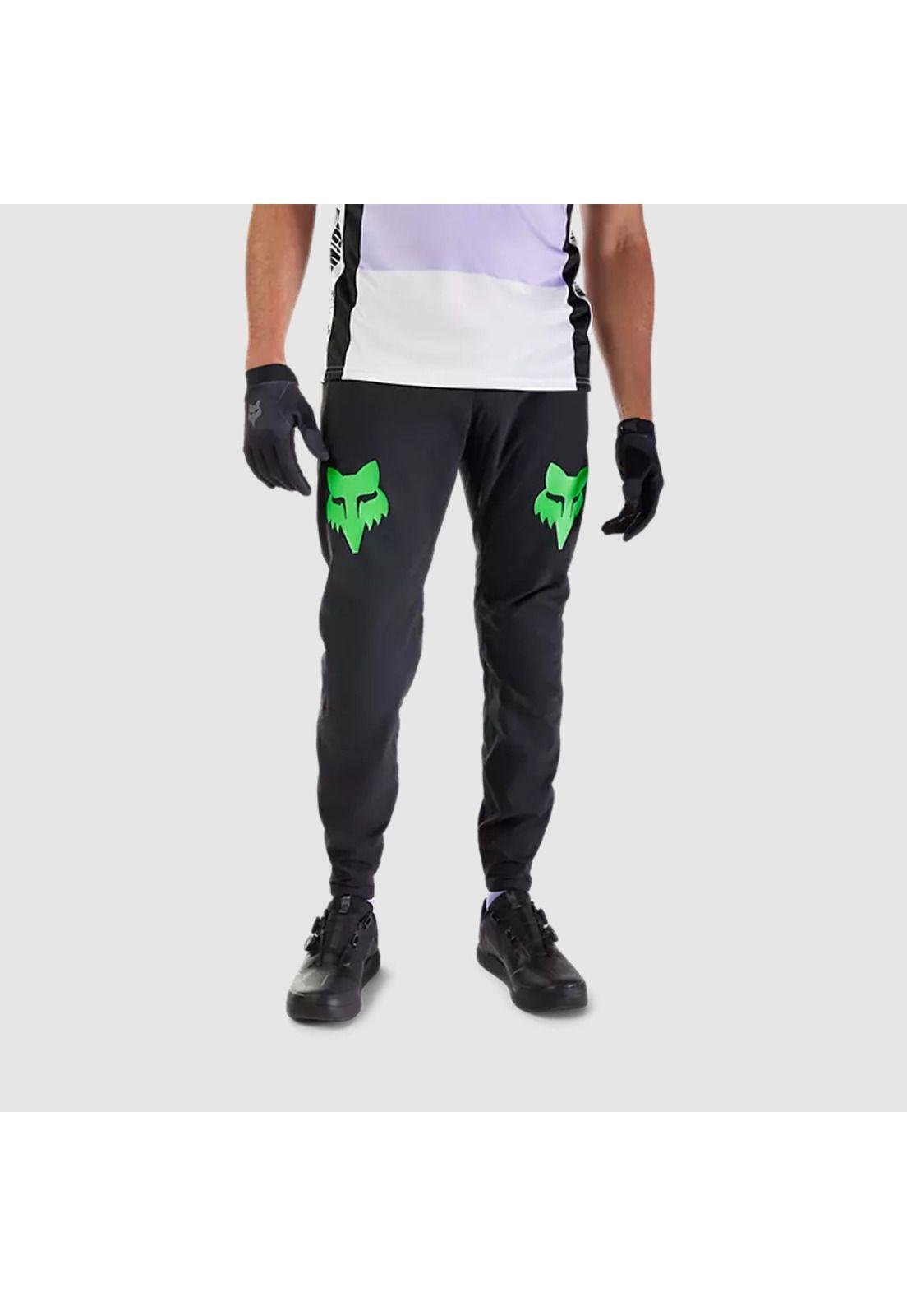 Pantalon Bicicleta Ranger Grid Negro Fox-2