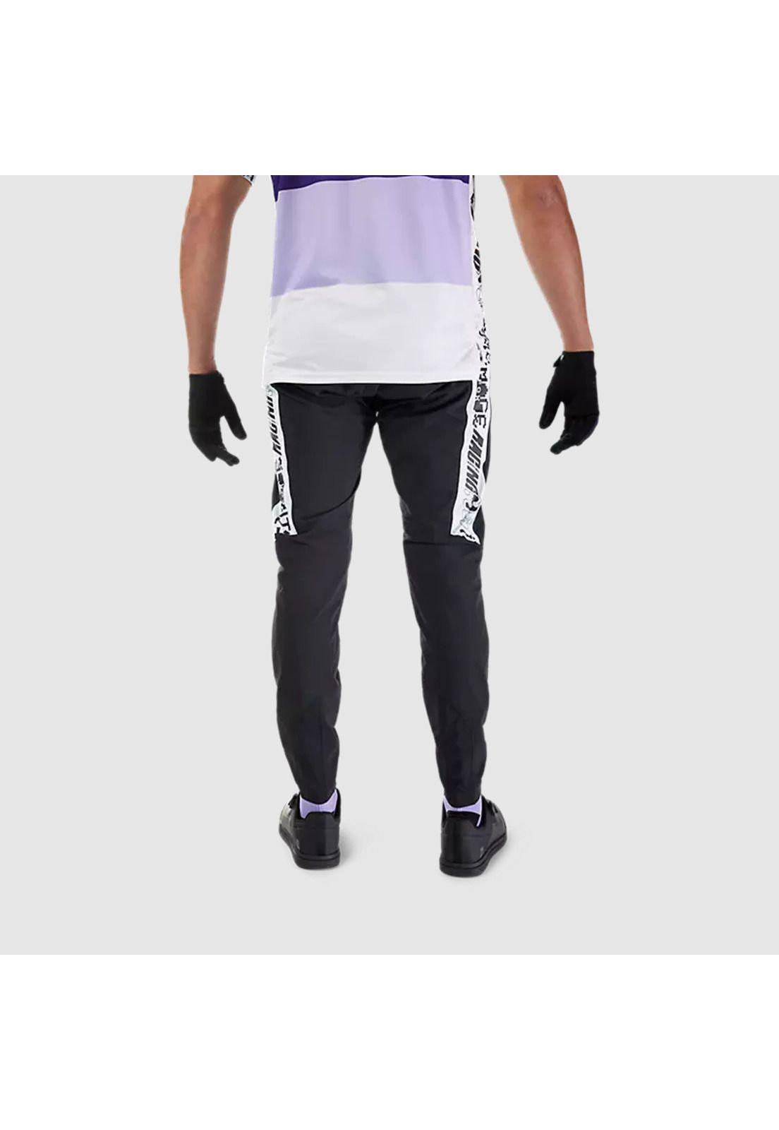 Pantalon Bicicleta Ranger Grid Negro Fox-3