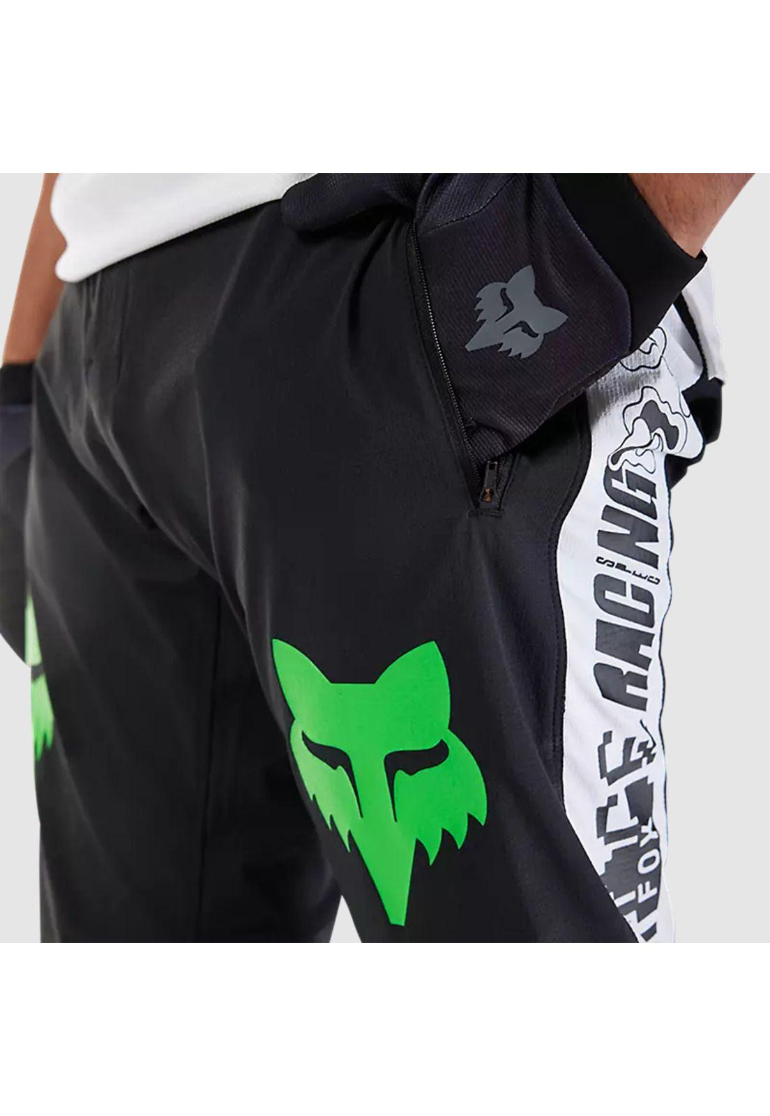 Pantalon Bicicleta Ranger Grid Negro Fox-4
