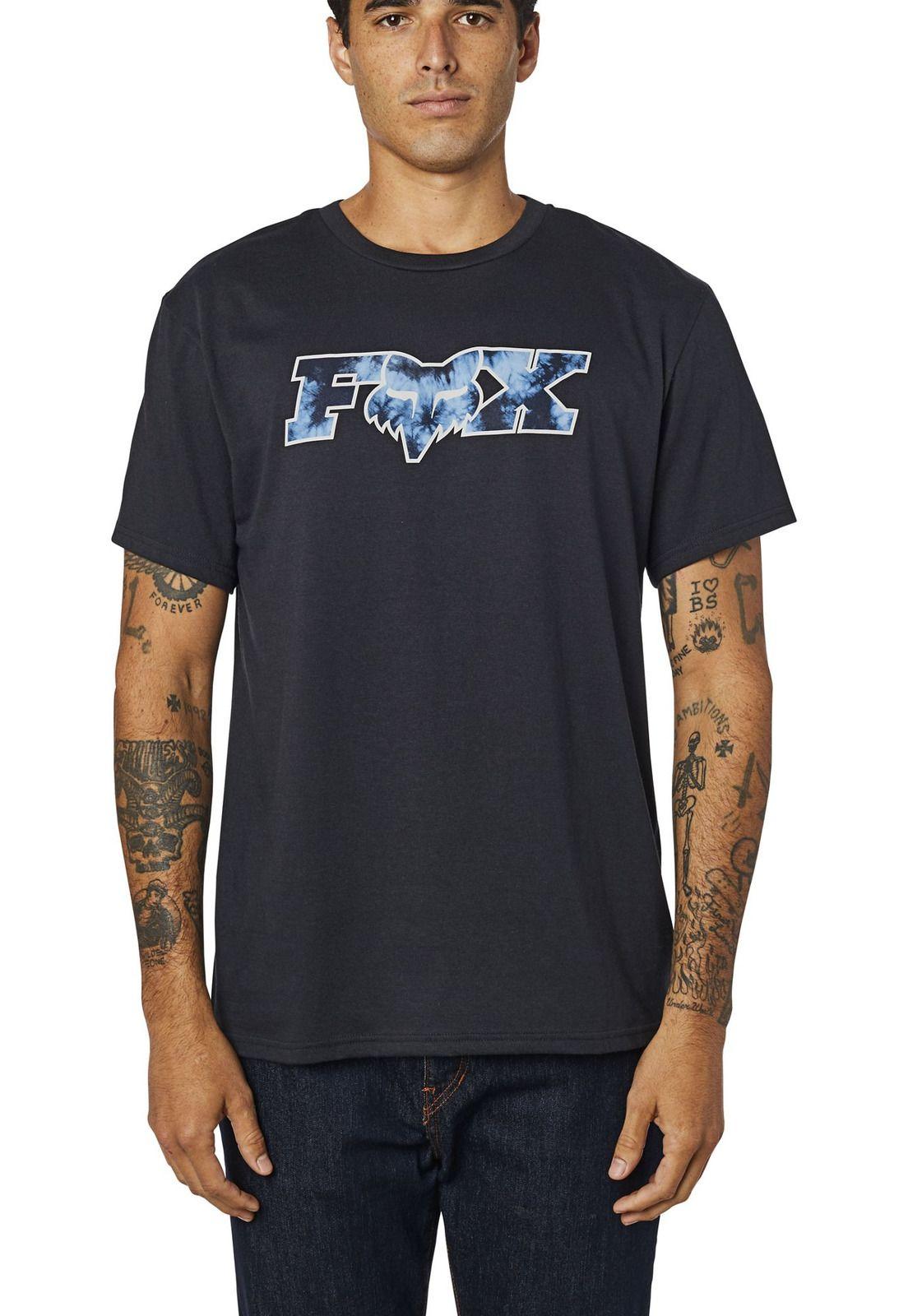 Polera Lifestyle Dazed Negro Fox-1