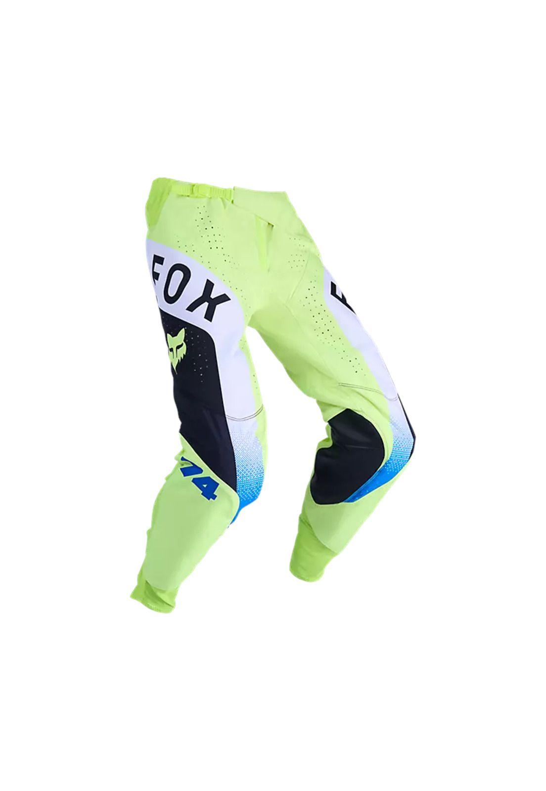 Pantalon Moto 360 Tine Amarillo Fox-0