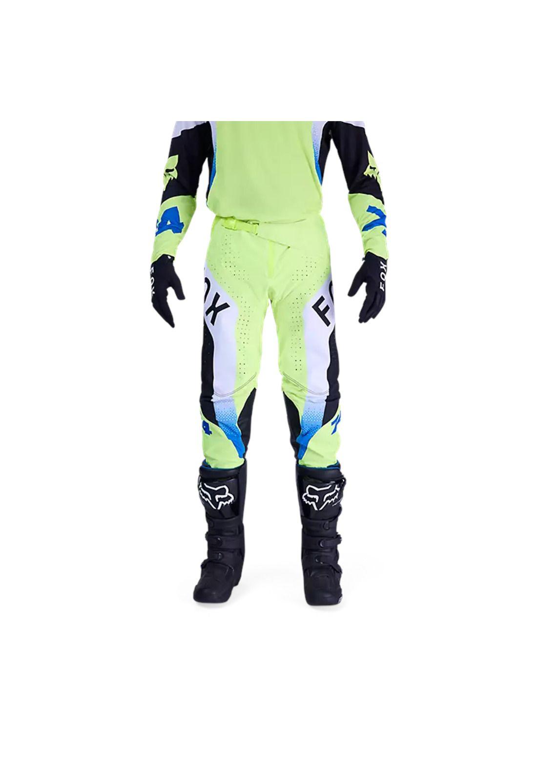 Pantalon Moto 360 Tine Amarillo Fox-2