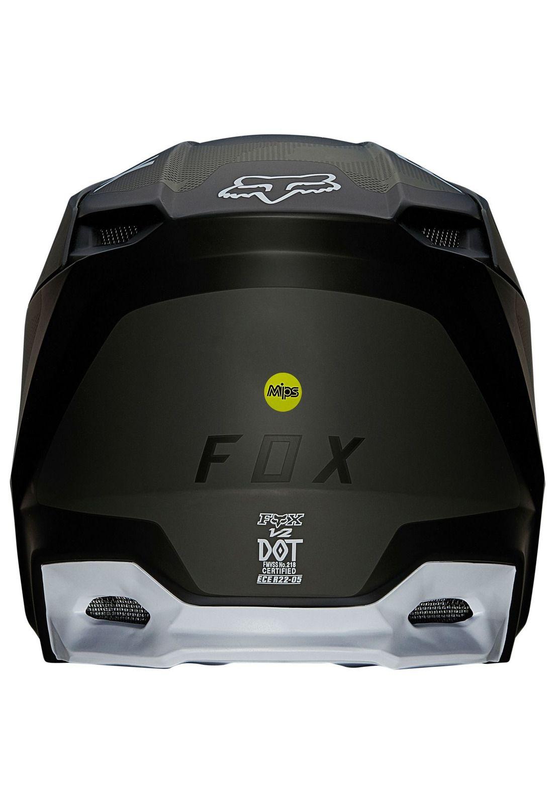 Casco Moto V2 Speyer Negro Fox-3