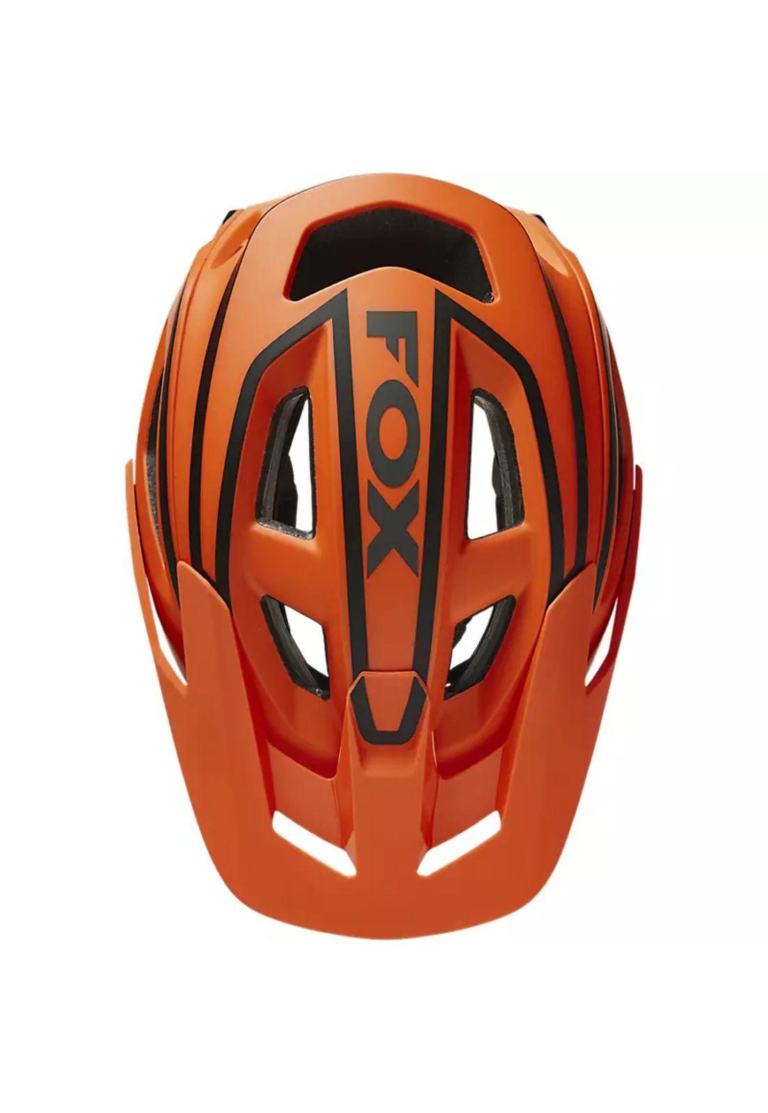 Casco Bicicleta Speedframe Pro Dvide Naranjo Fox-2