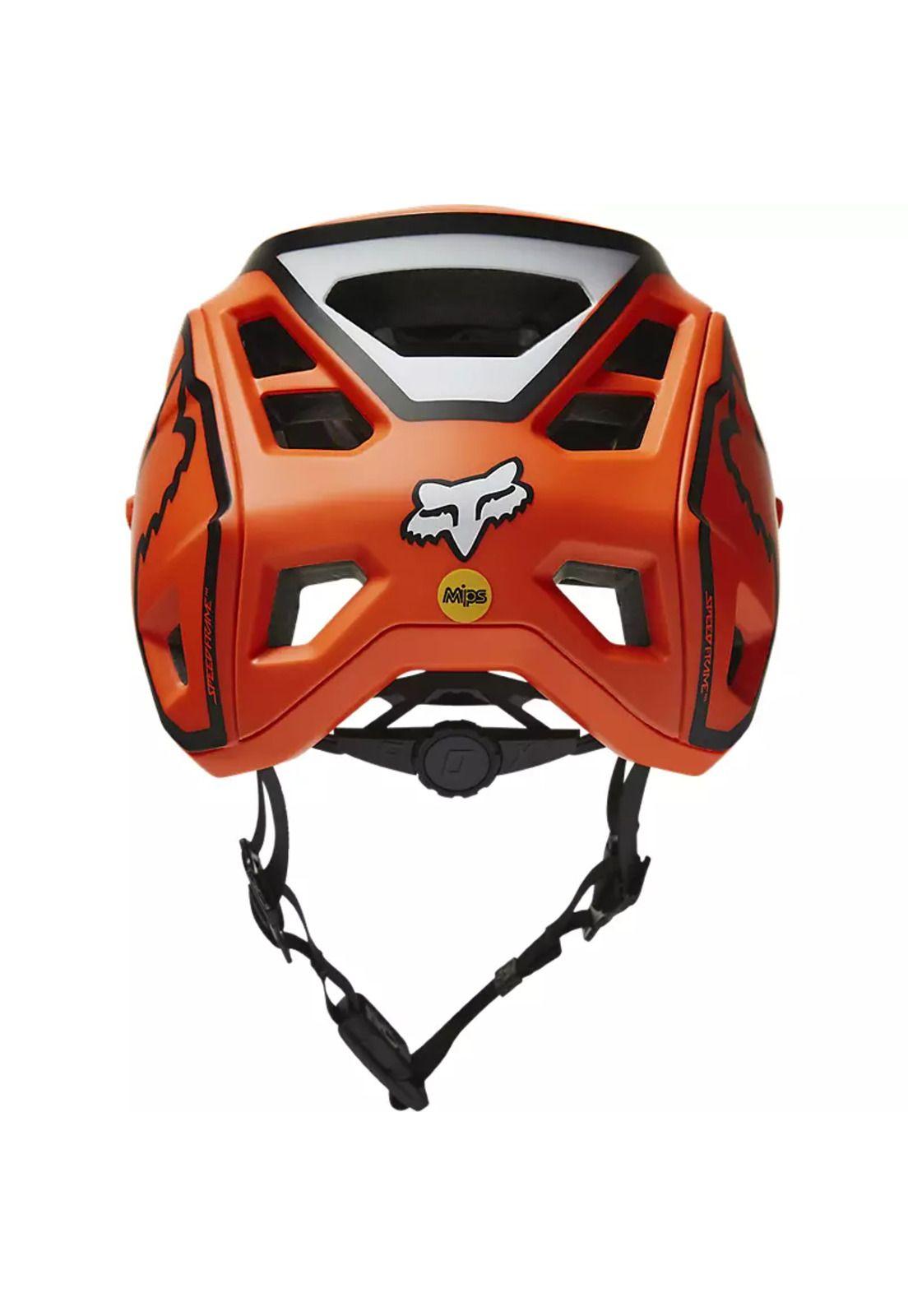 Casco Bicicleta Speedframe Pro Dvide Naranjo Fox-3