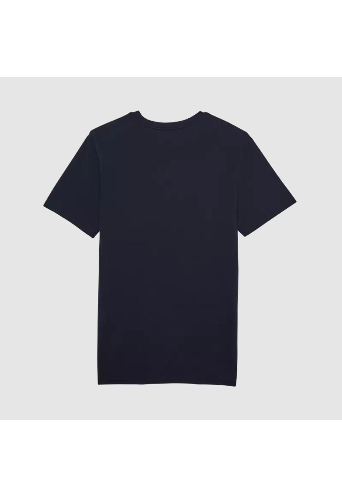 Polera Lifestyle Hotlaps Premium Azul Marino Fox-1