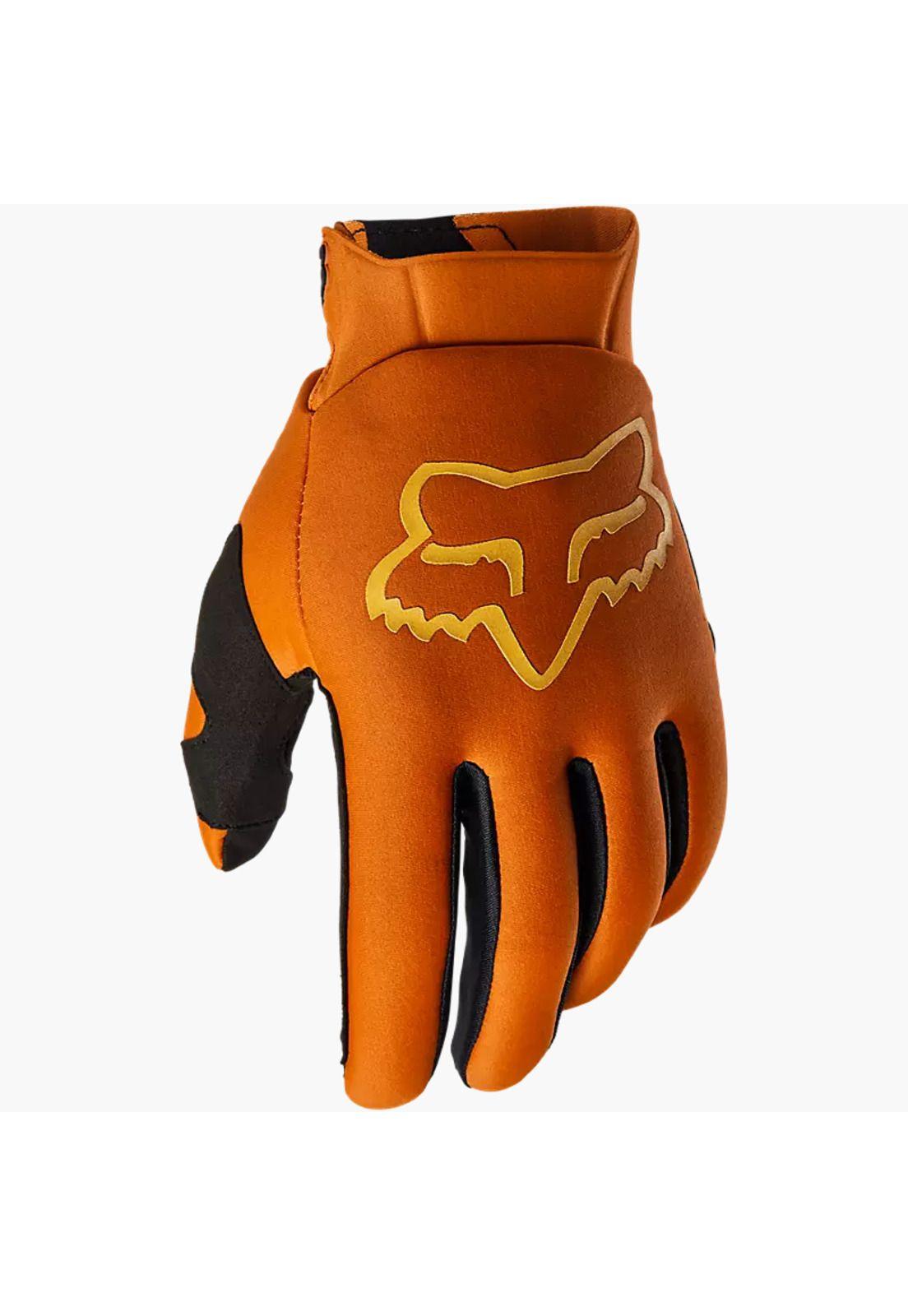 Guantes Moto Legion Drive Thermo Naranjo Fox-0