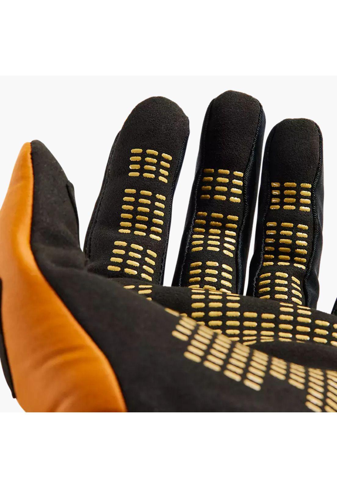 Guantes Moto Legion Drive Thermo Naranjo Fox-2