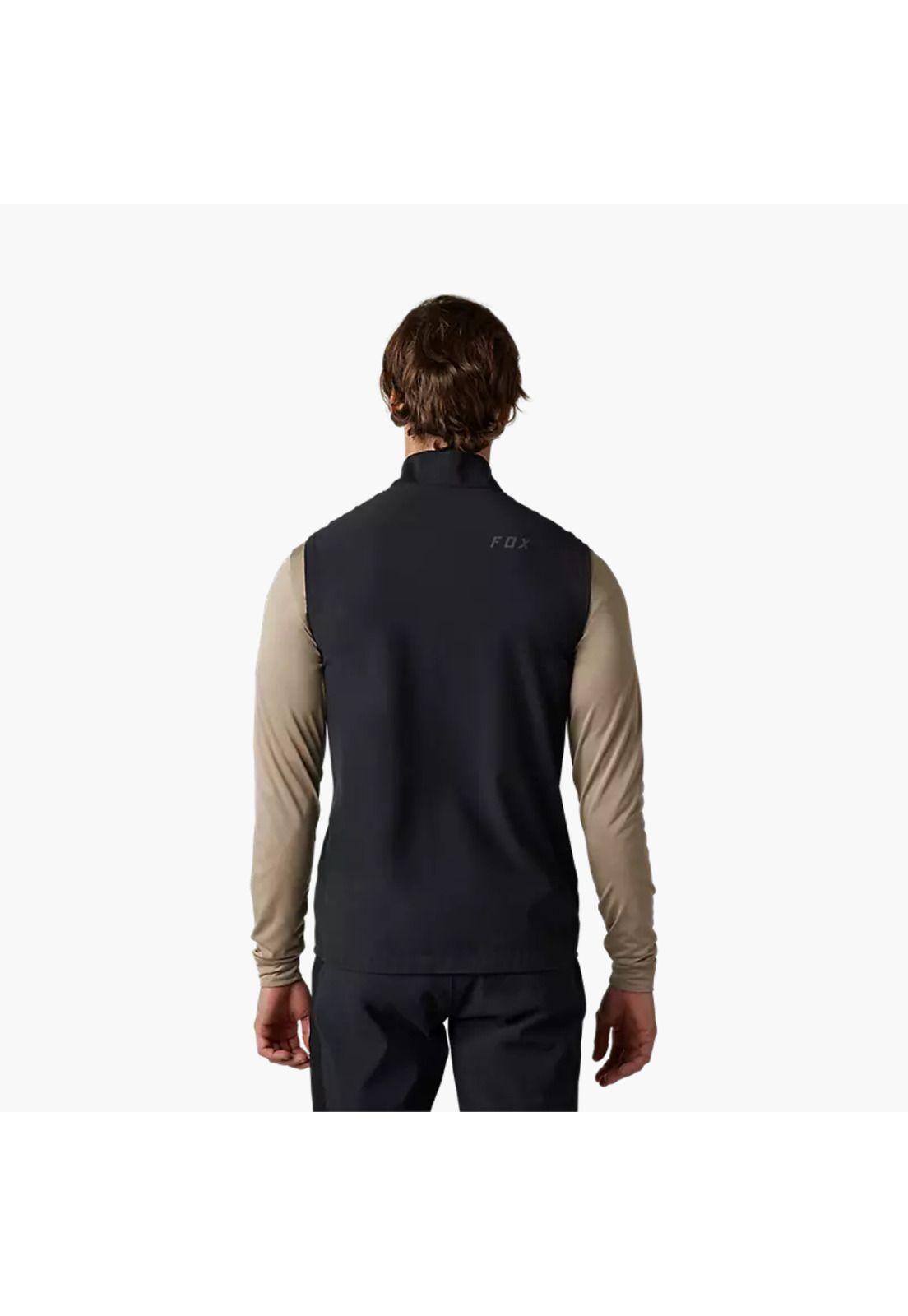 Chaqueta Bicicleta Flexair Sin Mangas Negro Fox-2