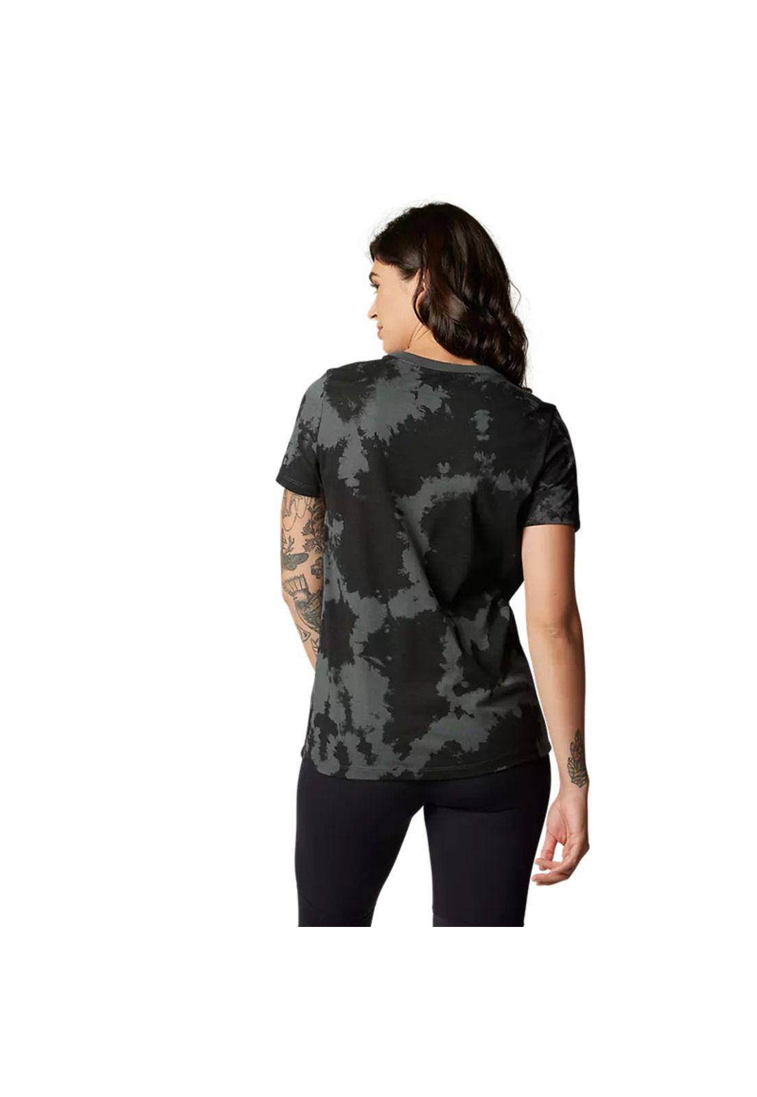 Polera Lifestyle Mujer Detonate Negro Fox-2