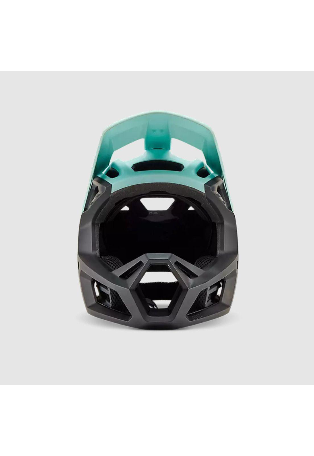 Casco Bicicleta New Proframe Clyzo Negro/Dorado/Celeste Fox-2
