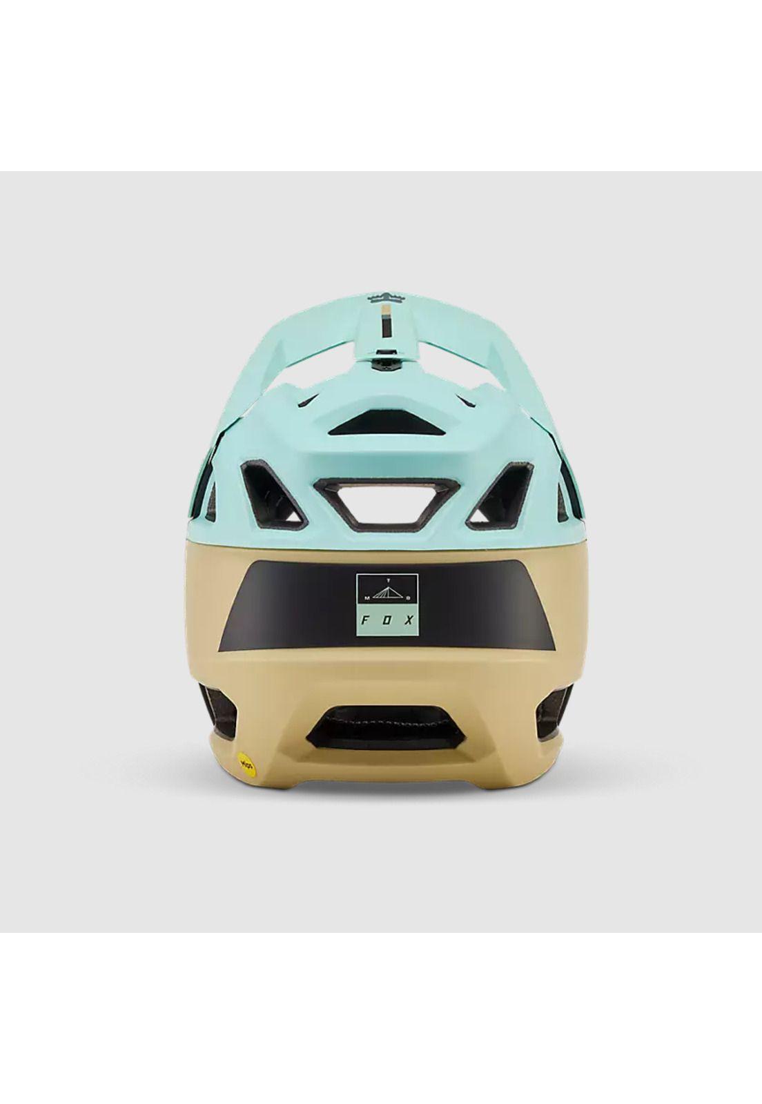 Casco Bicicleta New Proframe Clyzo Negro/Dorado/Celeste Fox-4
