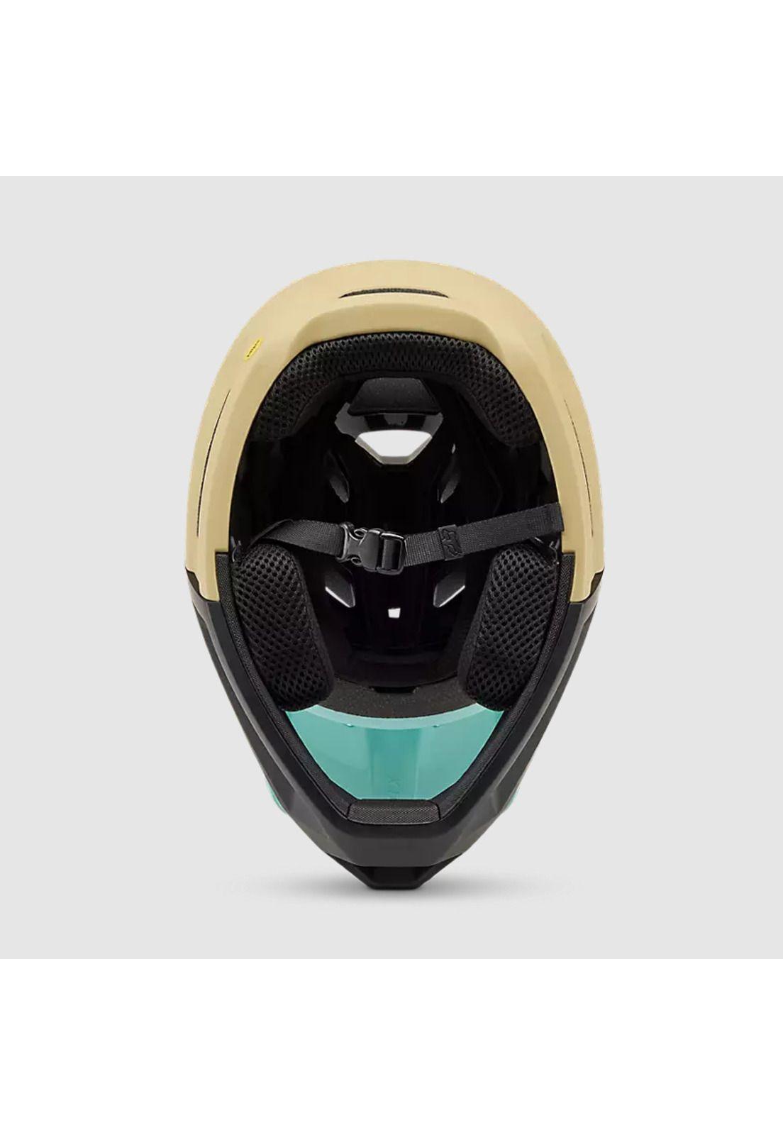 Casco Bicicleta New Proframe Clyzo Negro/Dorado/Celeste Fox-5