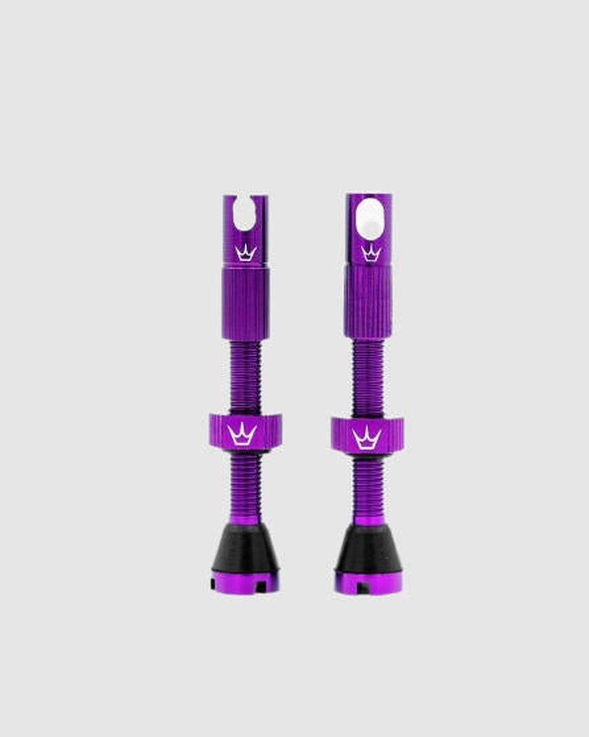 Valvula Tubular Chris King Mk2 42mm Bicicleta Morado Peaty´s-0