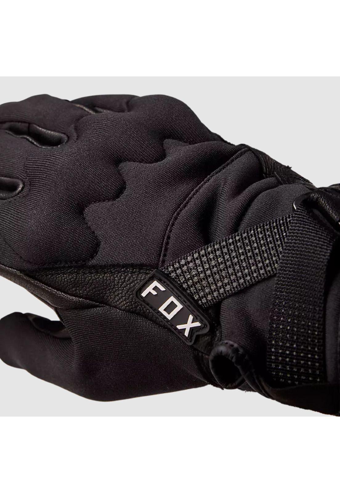 Guantes Moto Bomber Pro Stealth Negro Fox-3
