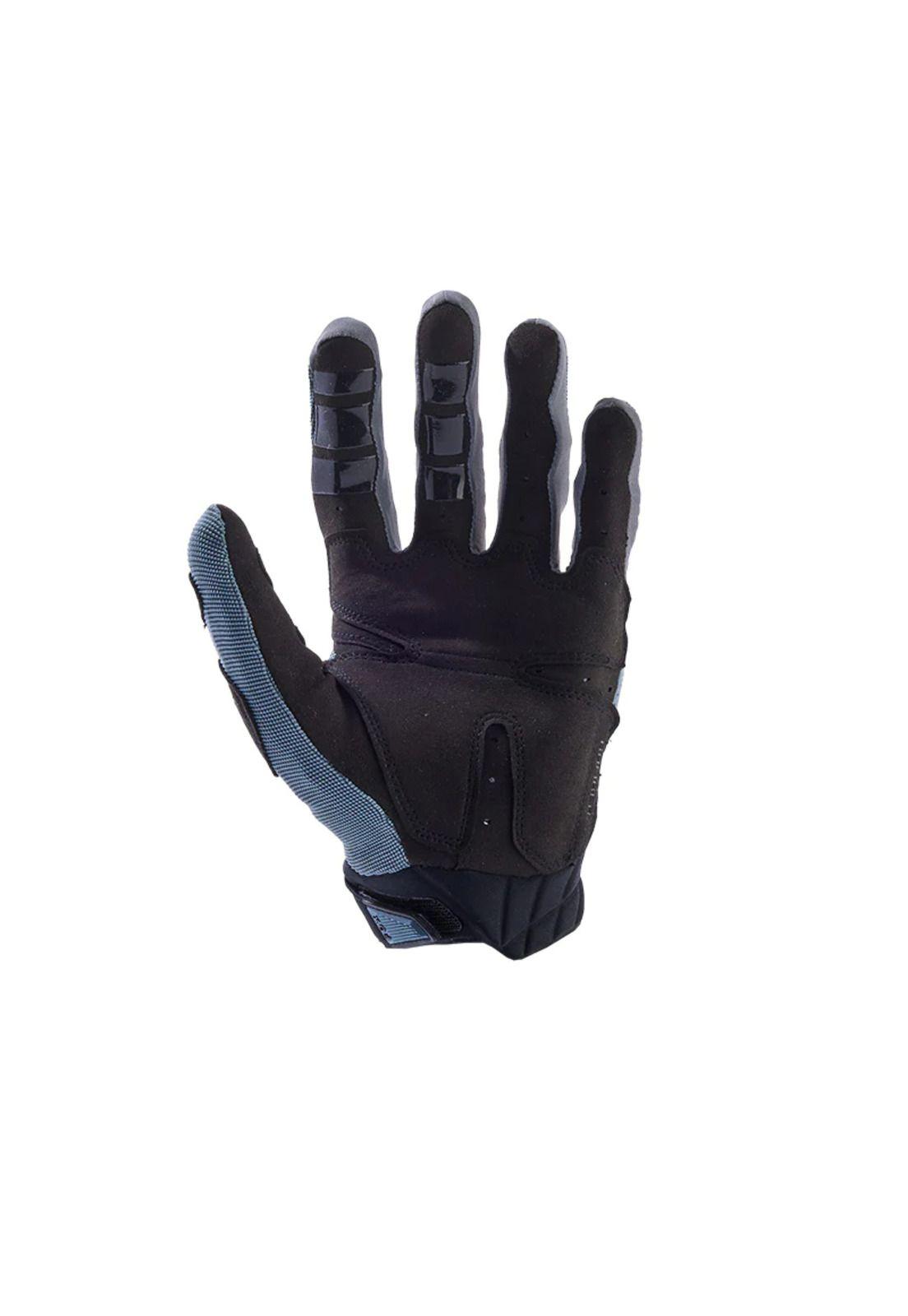 Guantes Moto Bomber Azul Acero Fox-1