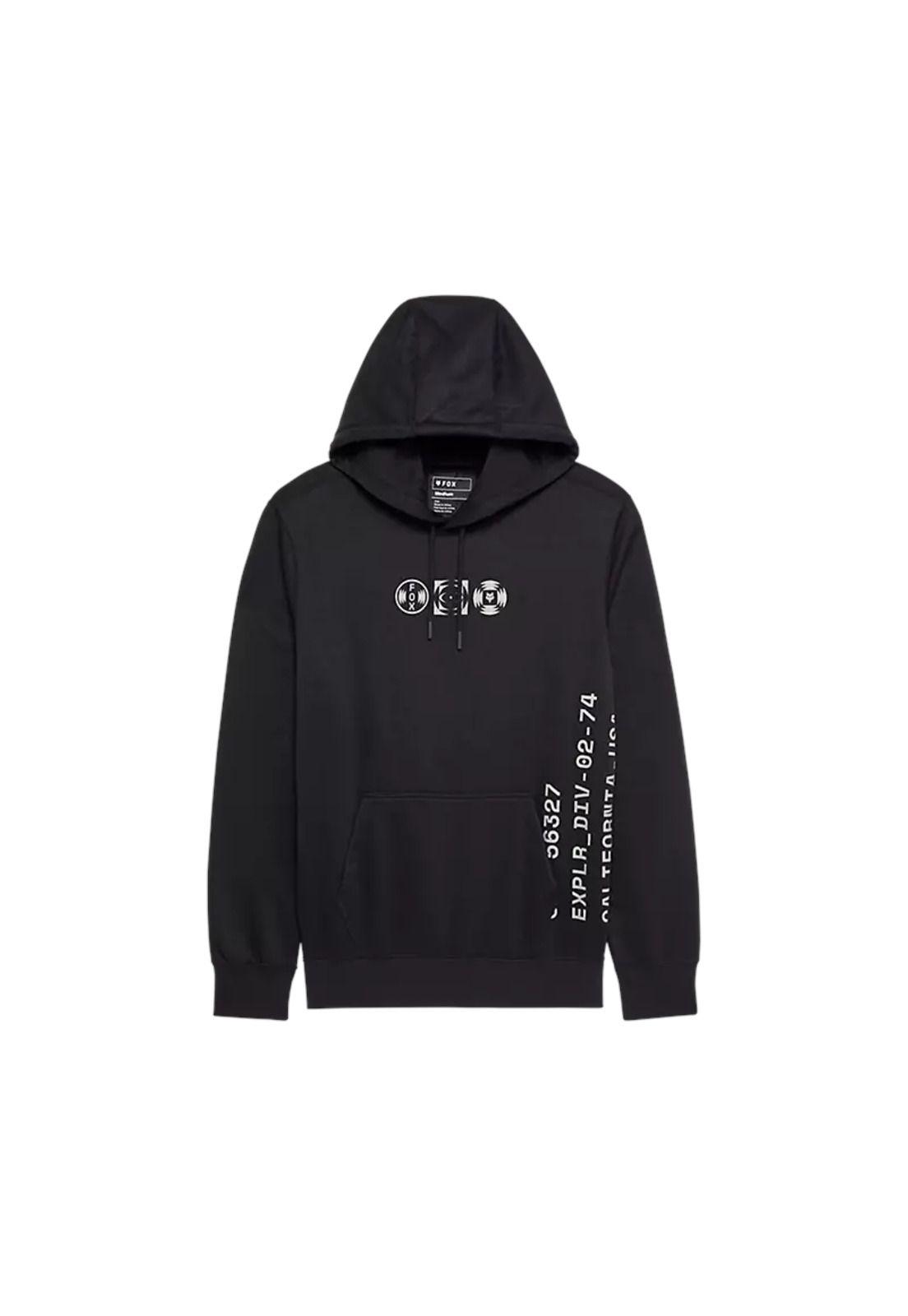 Poleron Lifestyle Vision Tech Negro Fox-0