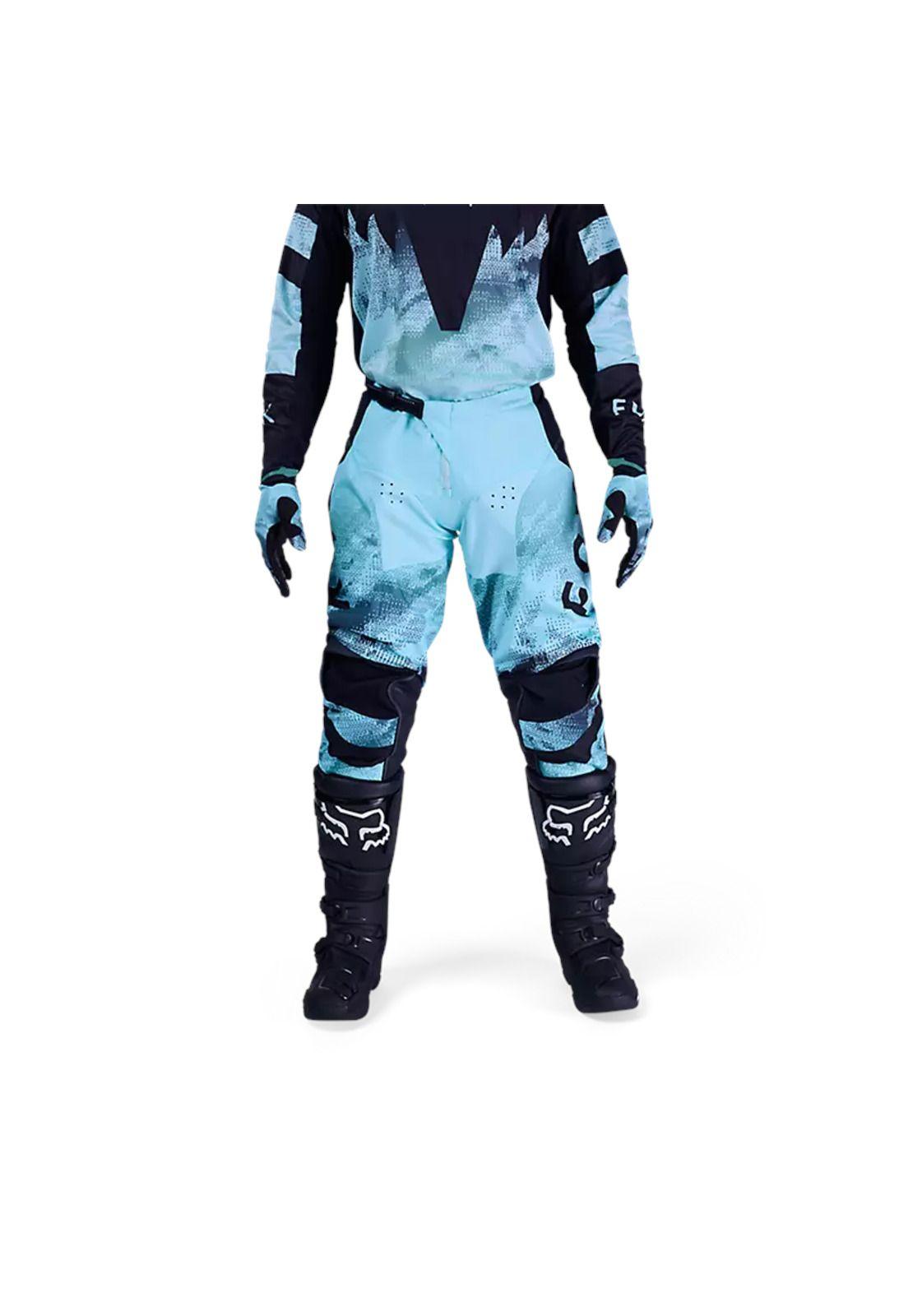 Pantalon Moto 180 Kairos Azul Fox-2
