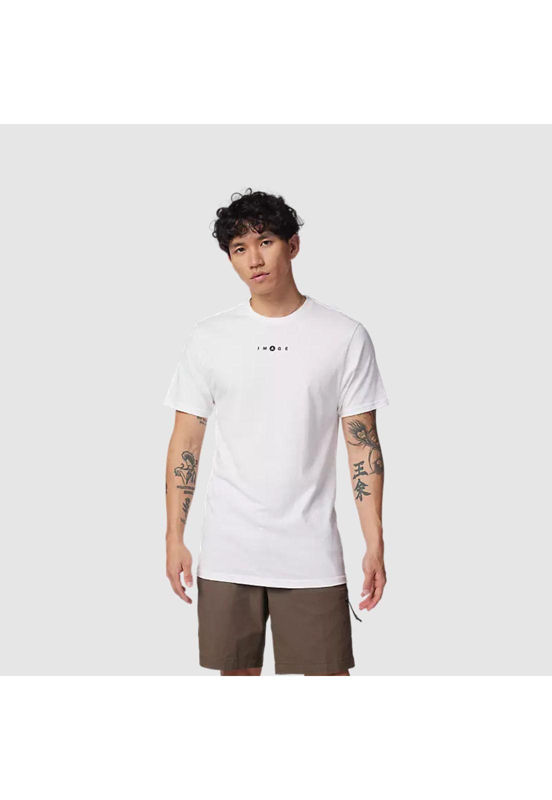 Polera Lifestyle Fox Image Premium Blanco Fox-0